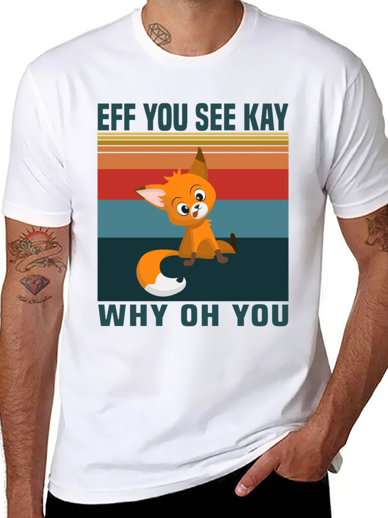 Black Eff You See Kay Why Oh You T-Shirt view 8