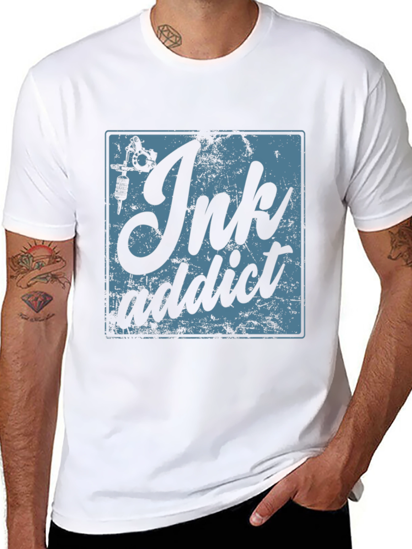 Ink Addict Graphic T-Shirt - 8