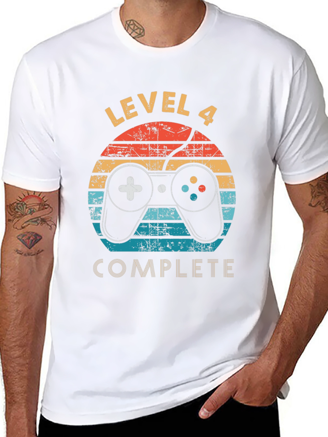 Black Level 4 Complete Gamer T-Shirt view 8