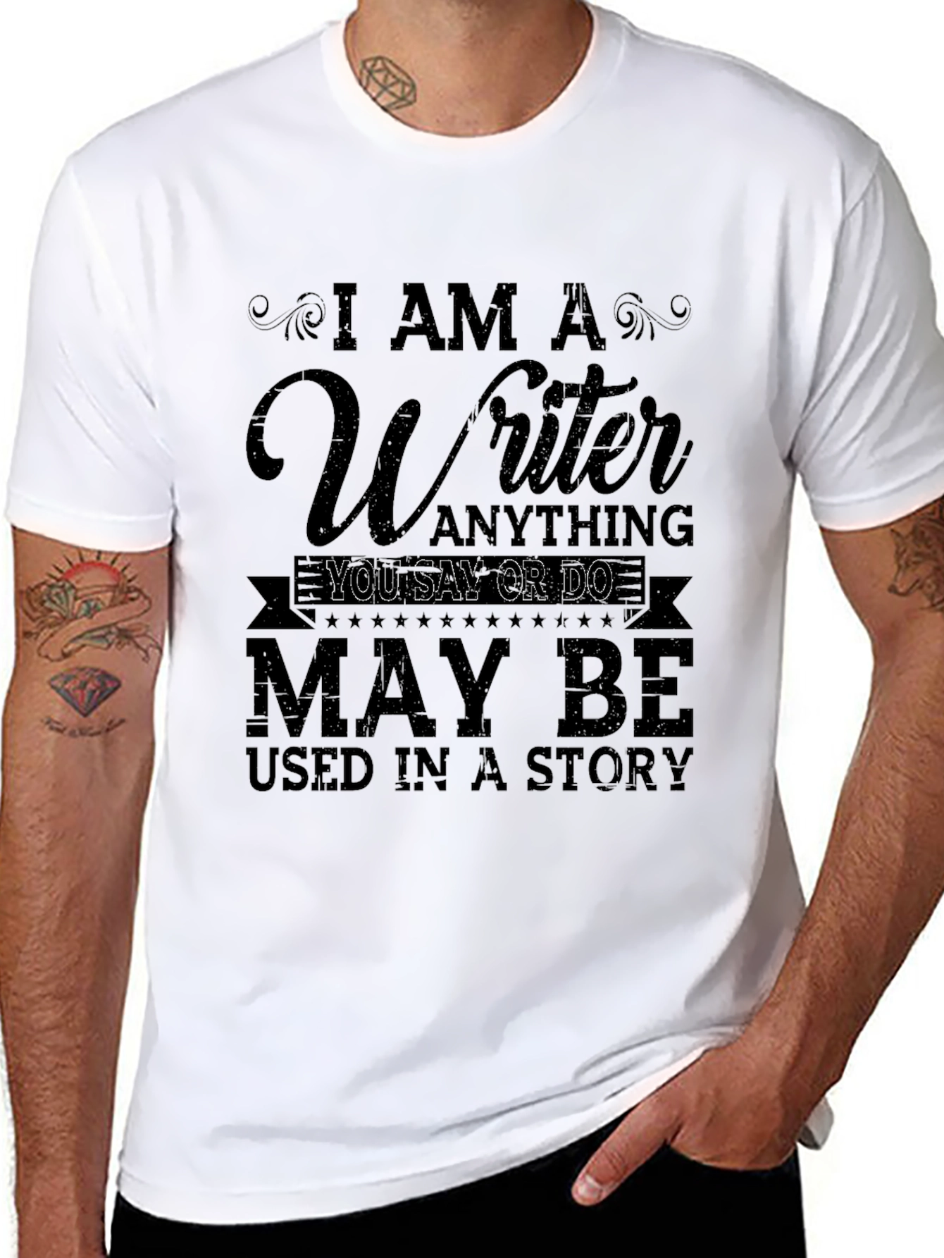 Writer Novelist Storyteller T-Shirt - 8