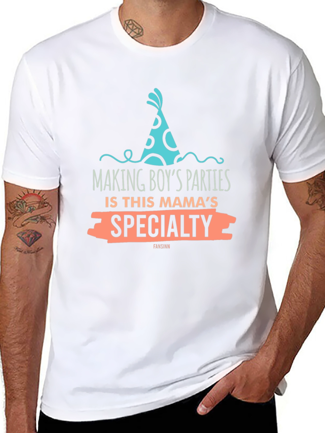 Black Mama's Specialty Birthday T-Shirt - Black Graphic Tee view 8