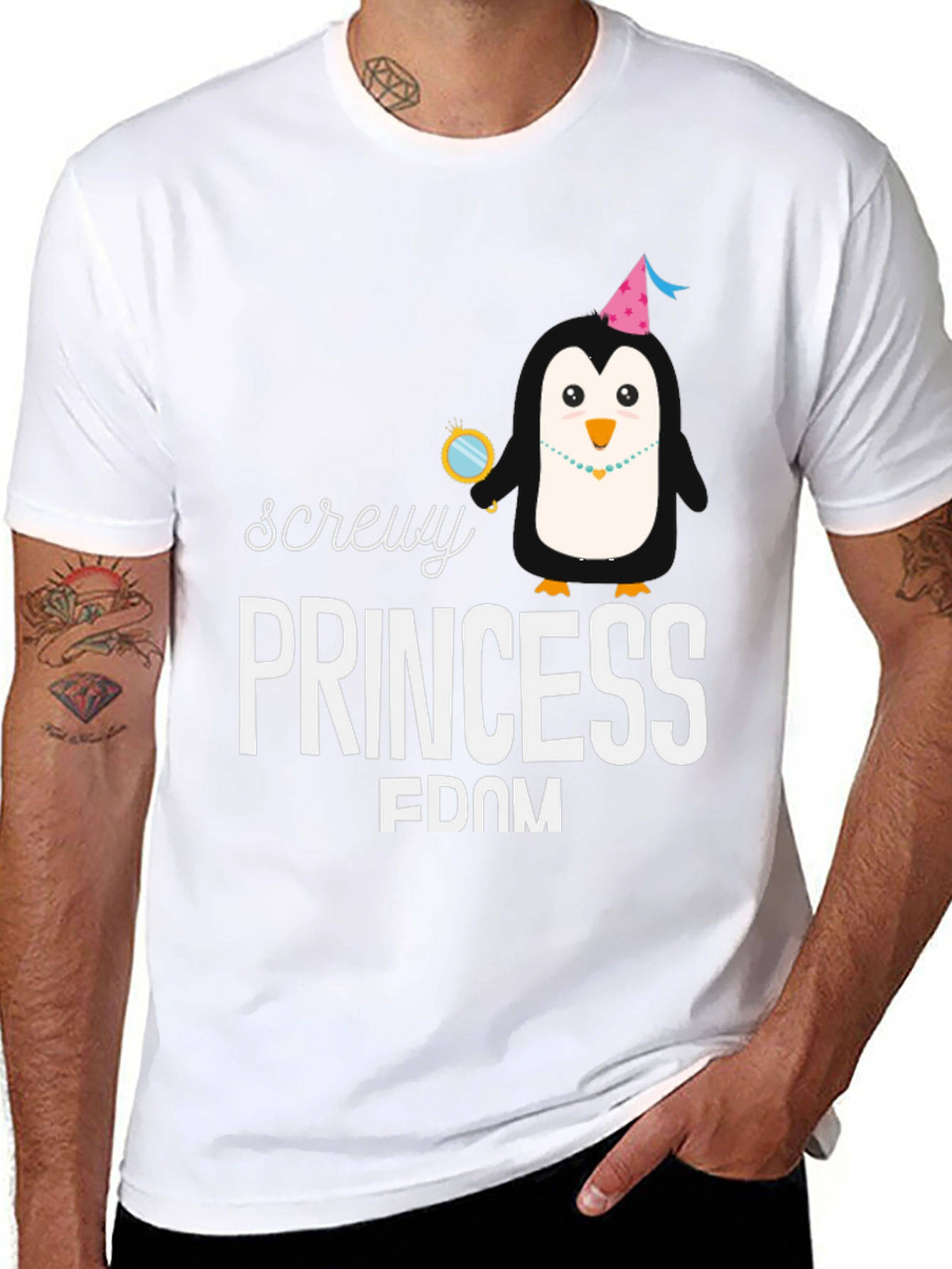 Black Screw Princess T-Shirt view 8
