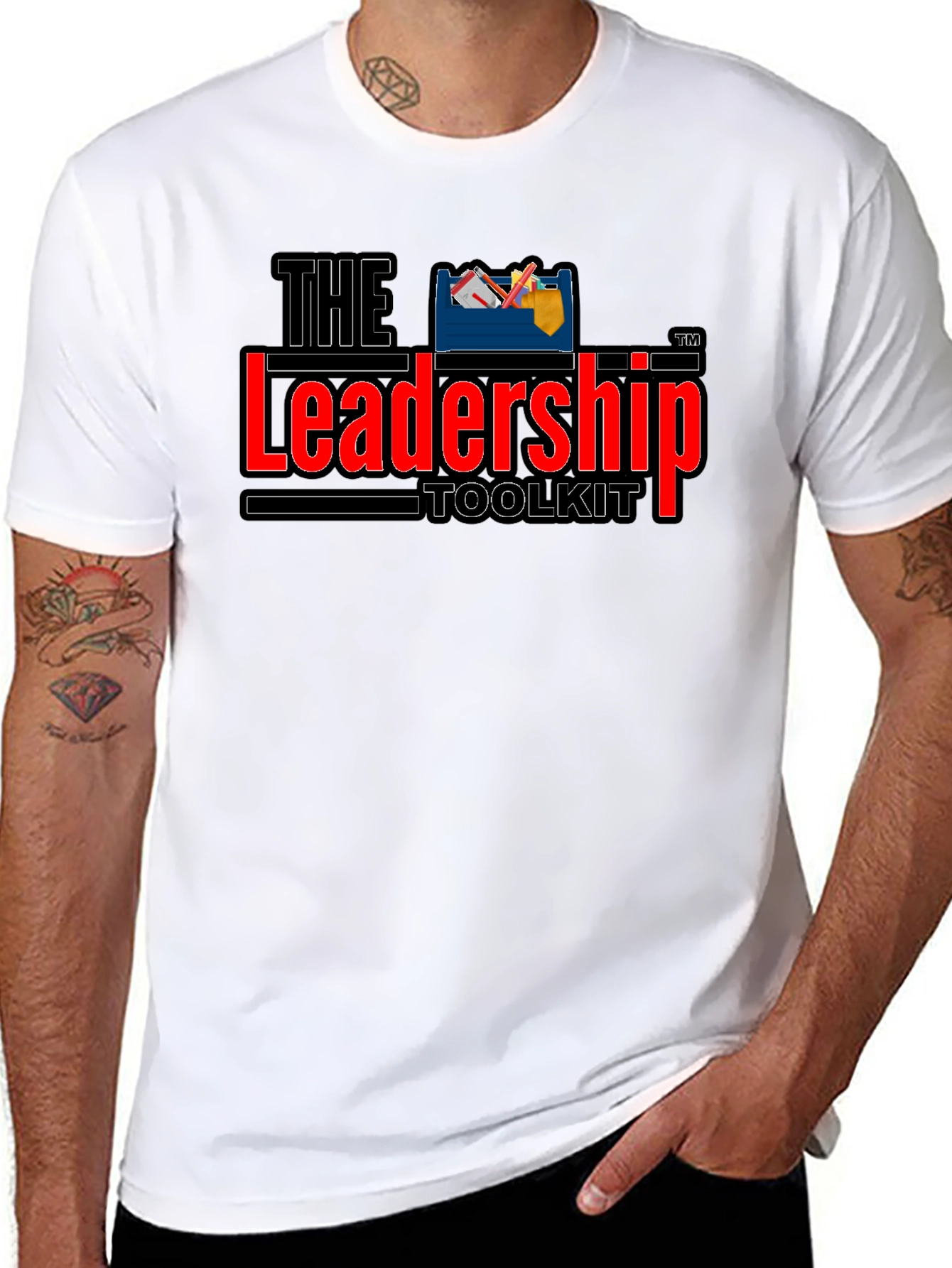 Black Leadership Toolkit Graphic T-Shirt view 8