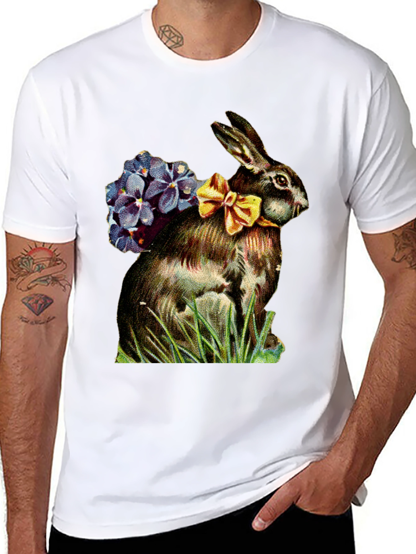 Vintage Bunny T-Shirt - 8
