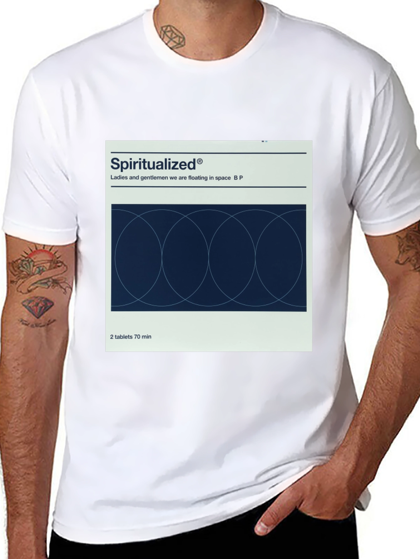 Spiritualized Ladies & Gentlemen Album Cover T-Shirt - 8