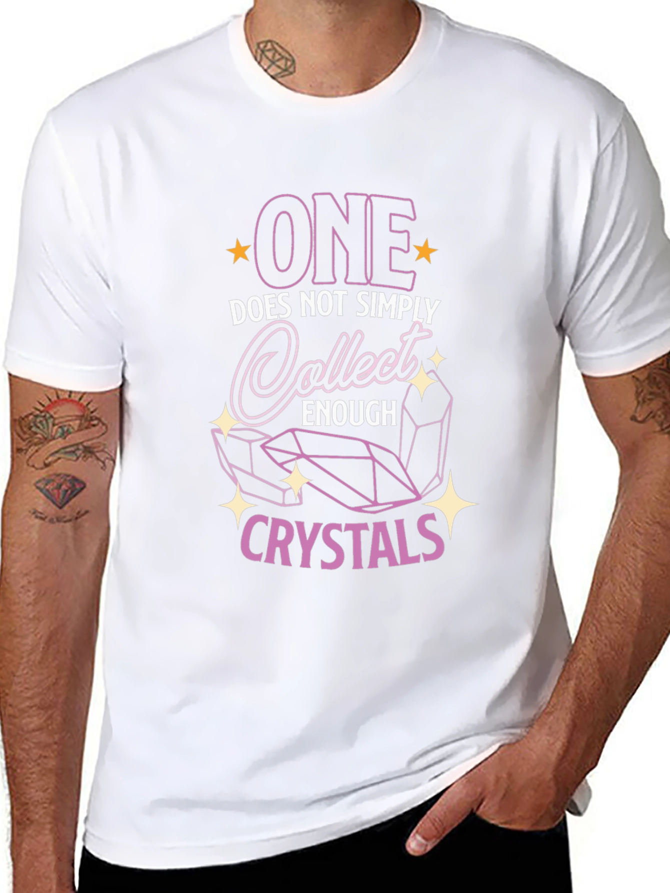 Black Crystal Collector T-Shirt: One is Never Enough! view 8