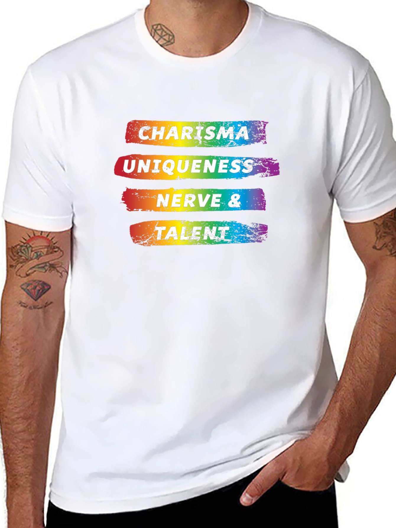 Black Rainbow Charisma T-Shirt view 8