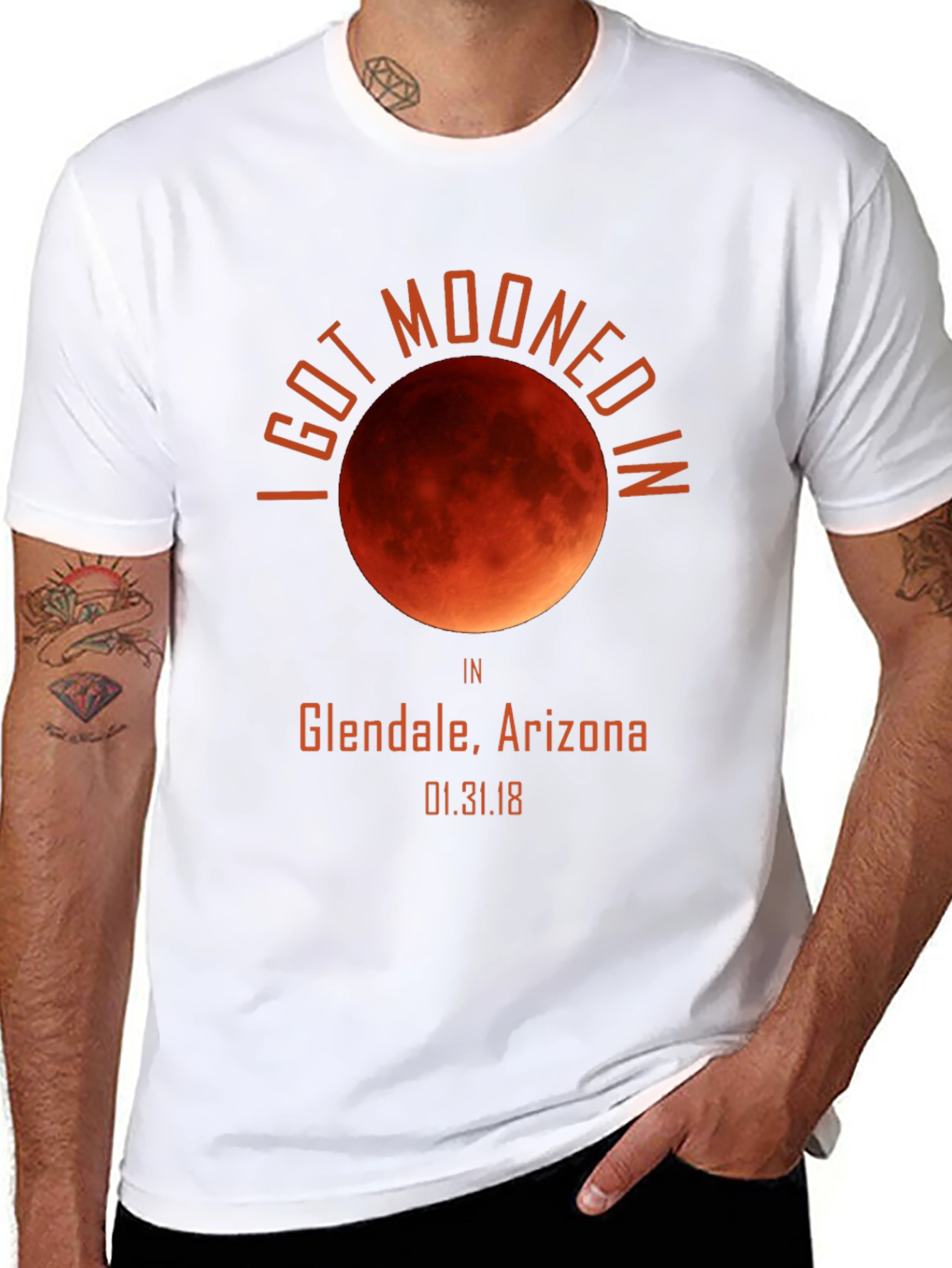 I Got Mooned in Glendale, Arizona T-Shirt - 8