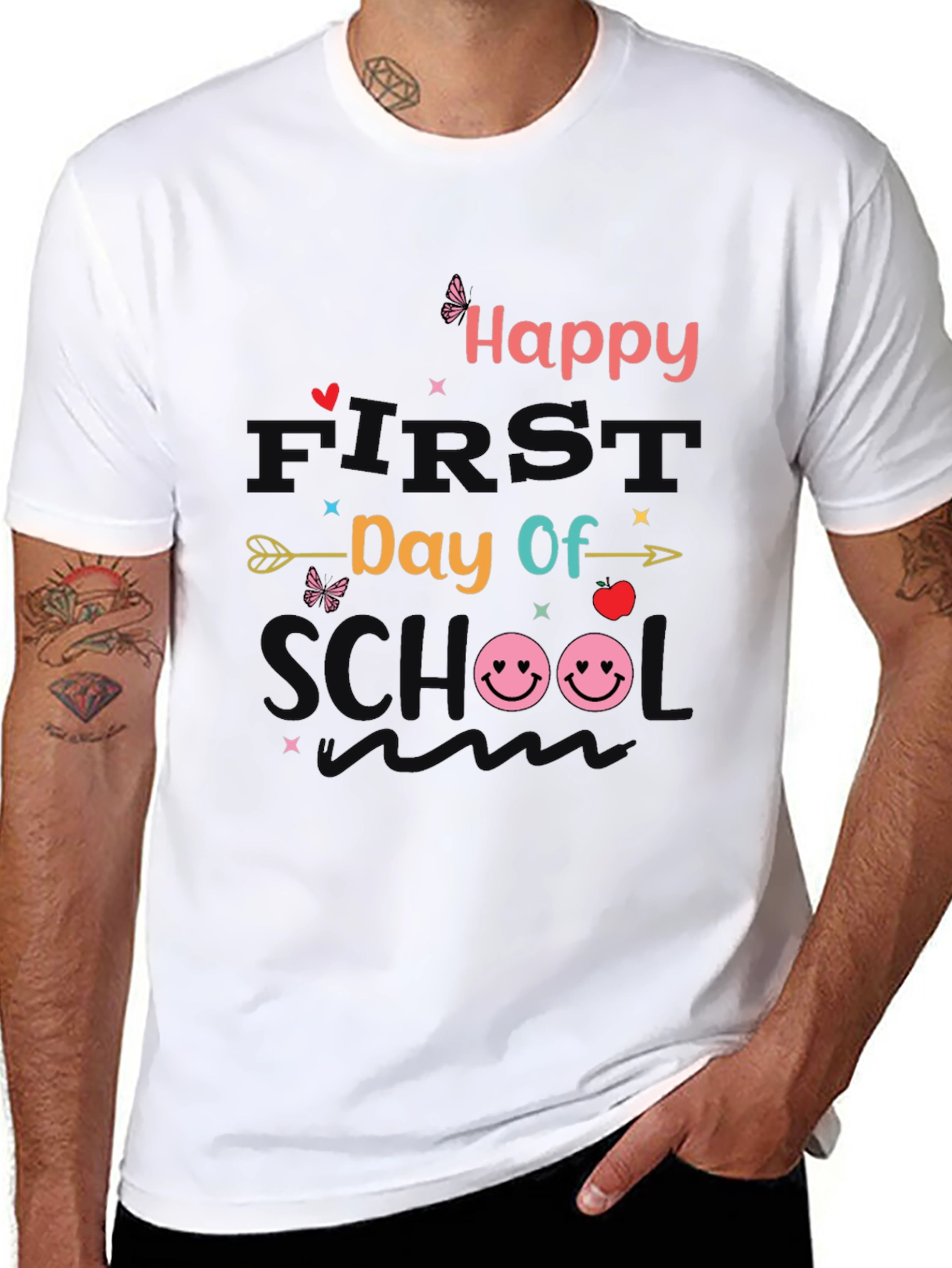 Happy First Day of School T-Shirt - 8