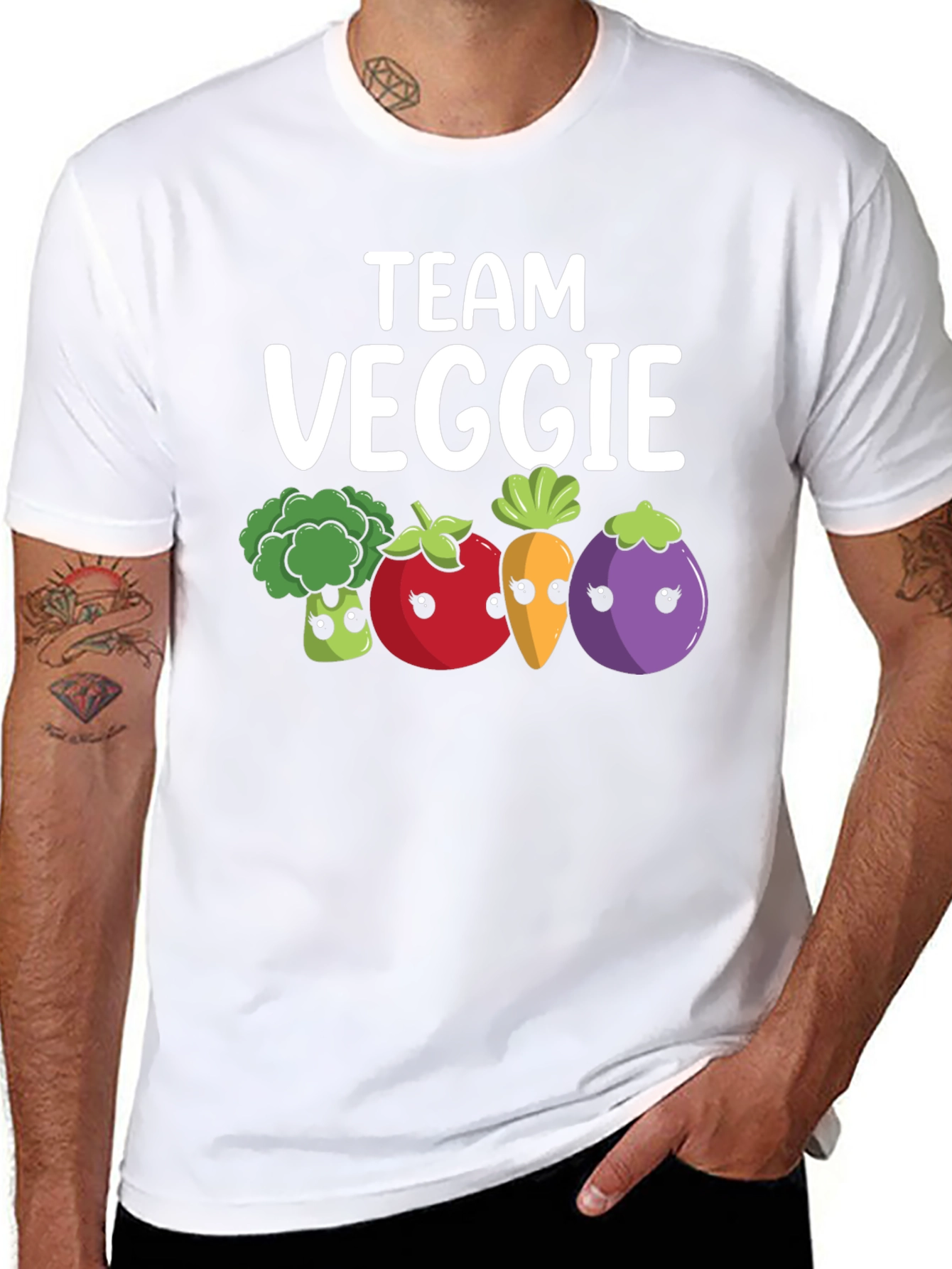 Team Veggie Graphic T-Shirt - Vegan Lifestyle - 8
