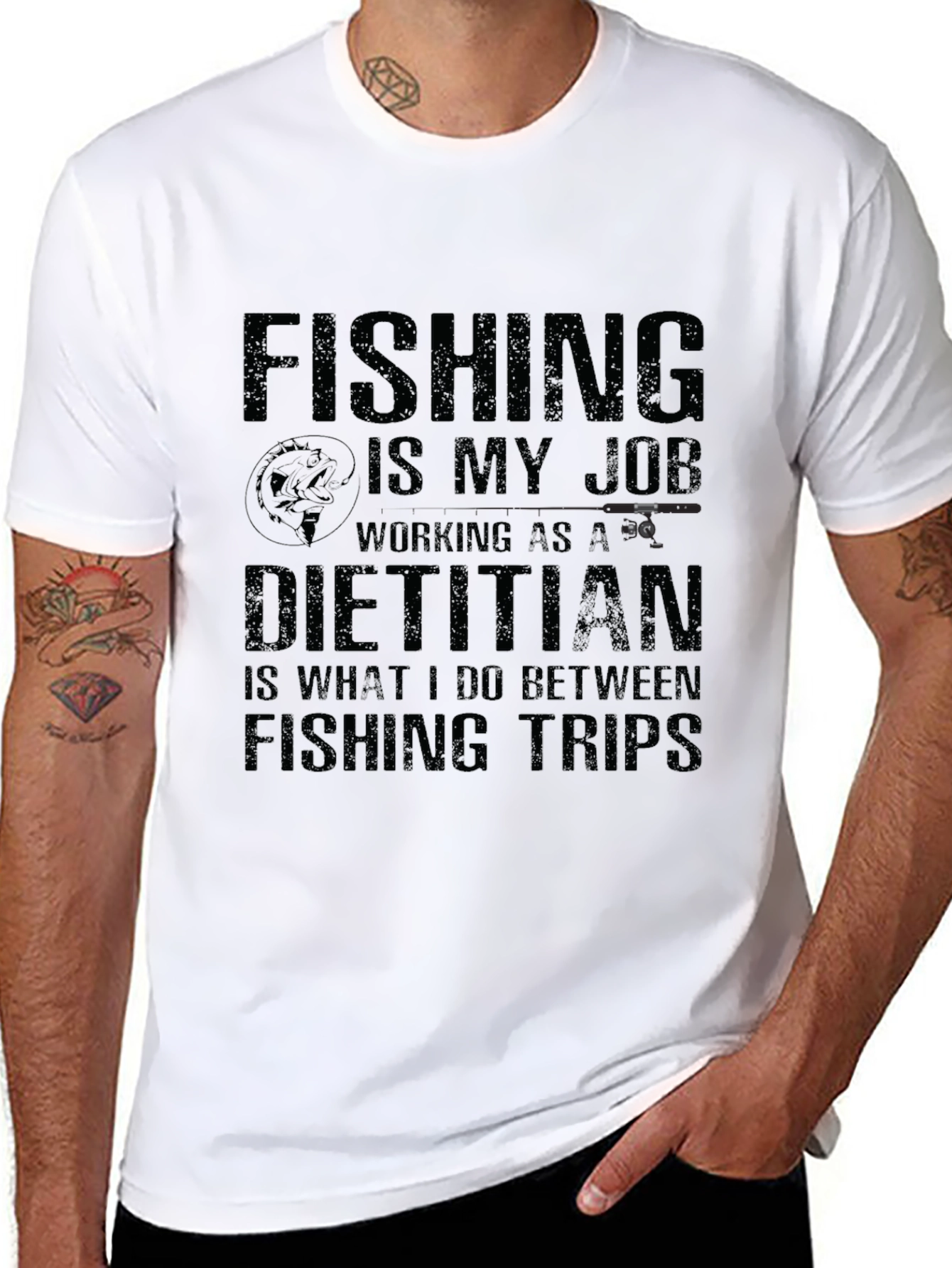 Fishing is My Job T-Shirt - 8