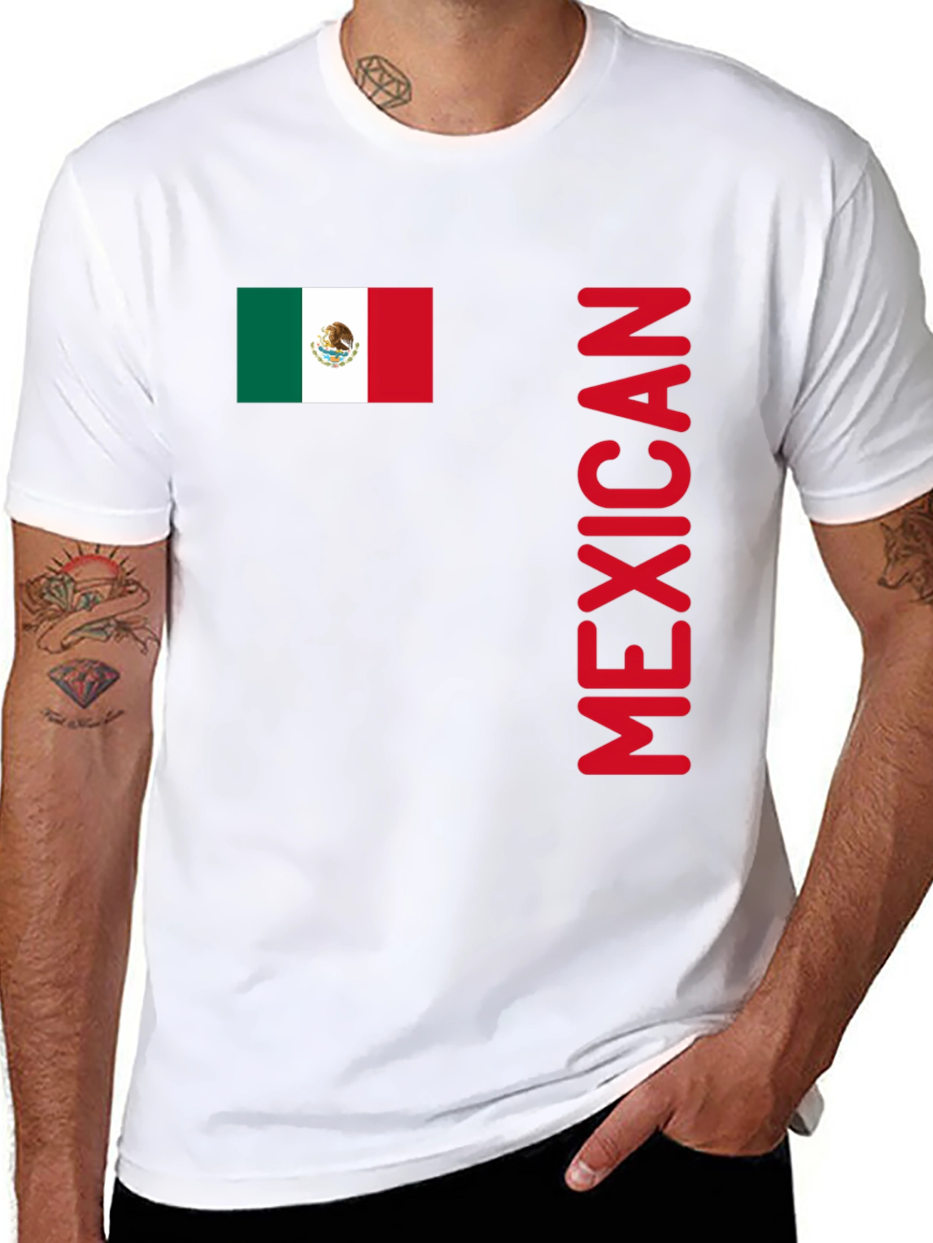 Mexican Flag T-Shirt - 8