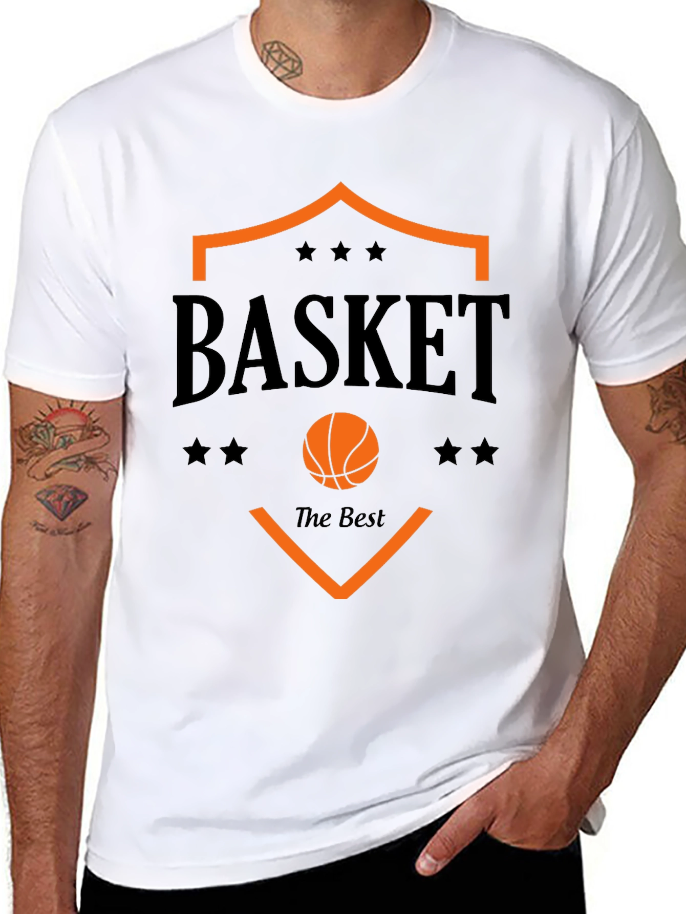 Basketball Graphic Tee - The Best Basket T-Shirt - 8