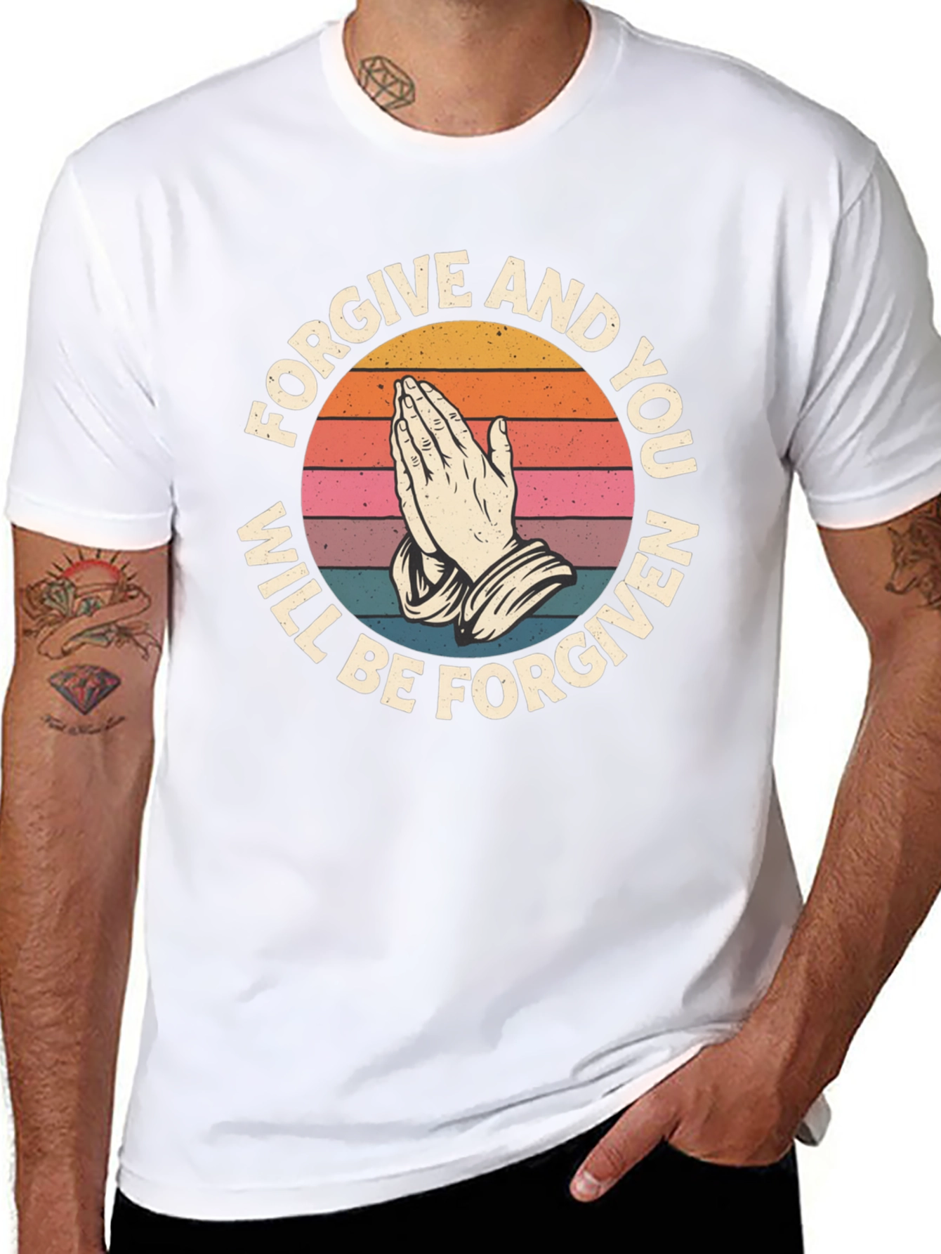 Forgive Graphic T-Shirt - 8