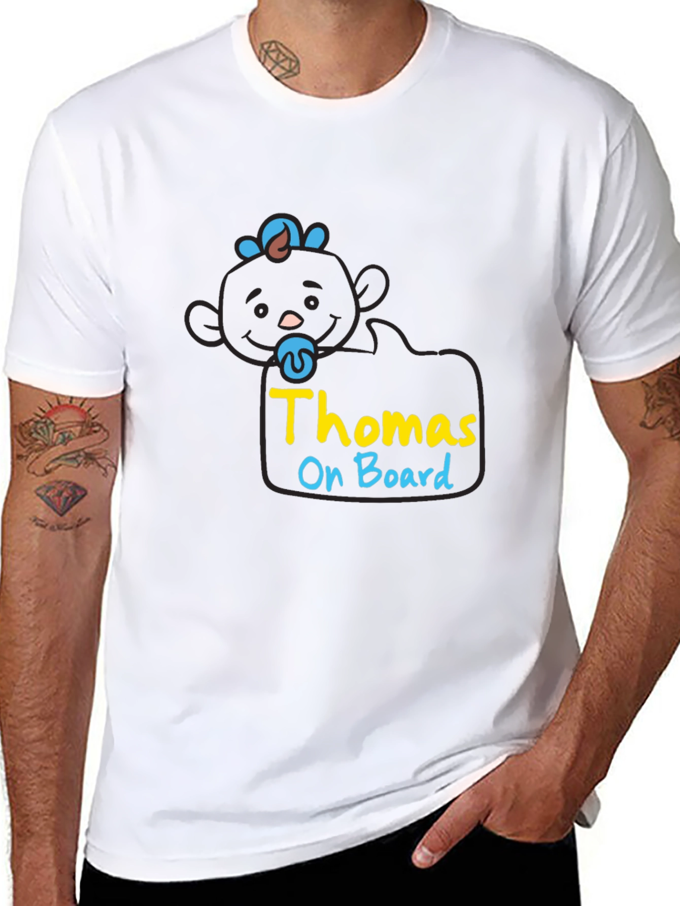 Thomas On Board Baby Graphic T-Shirt - 8
