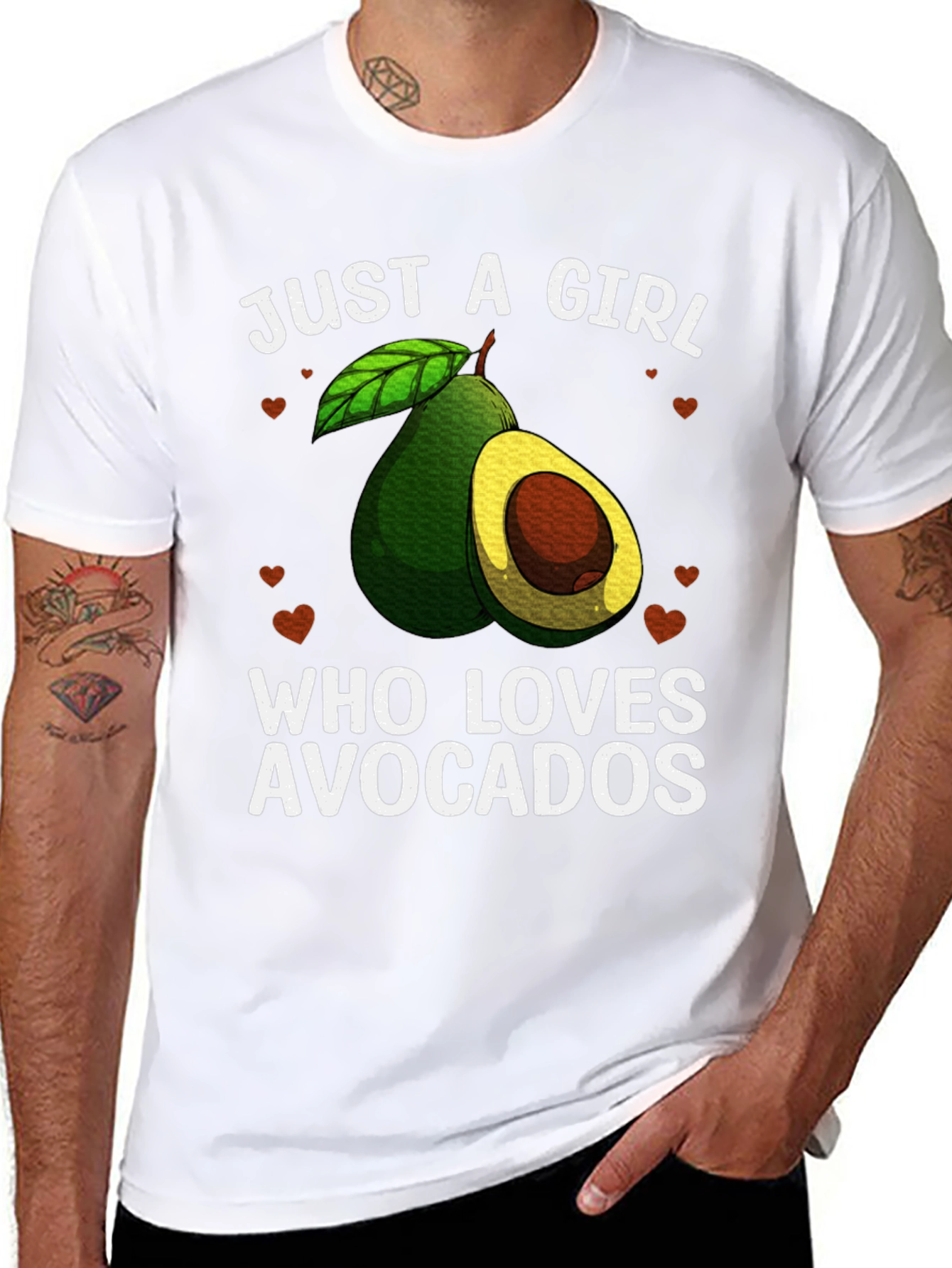 Black Avocado Lover's Black Graphic Tee view 8