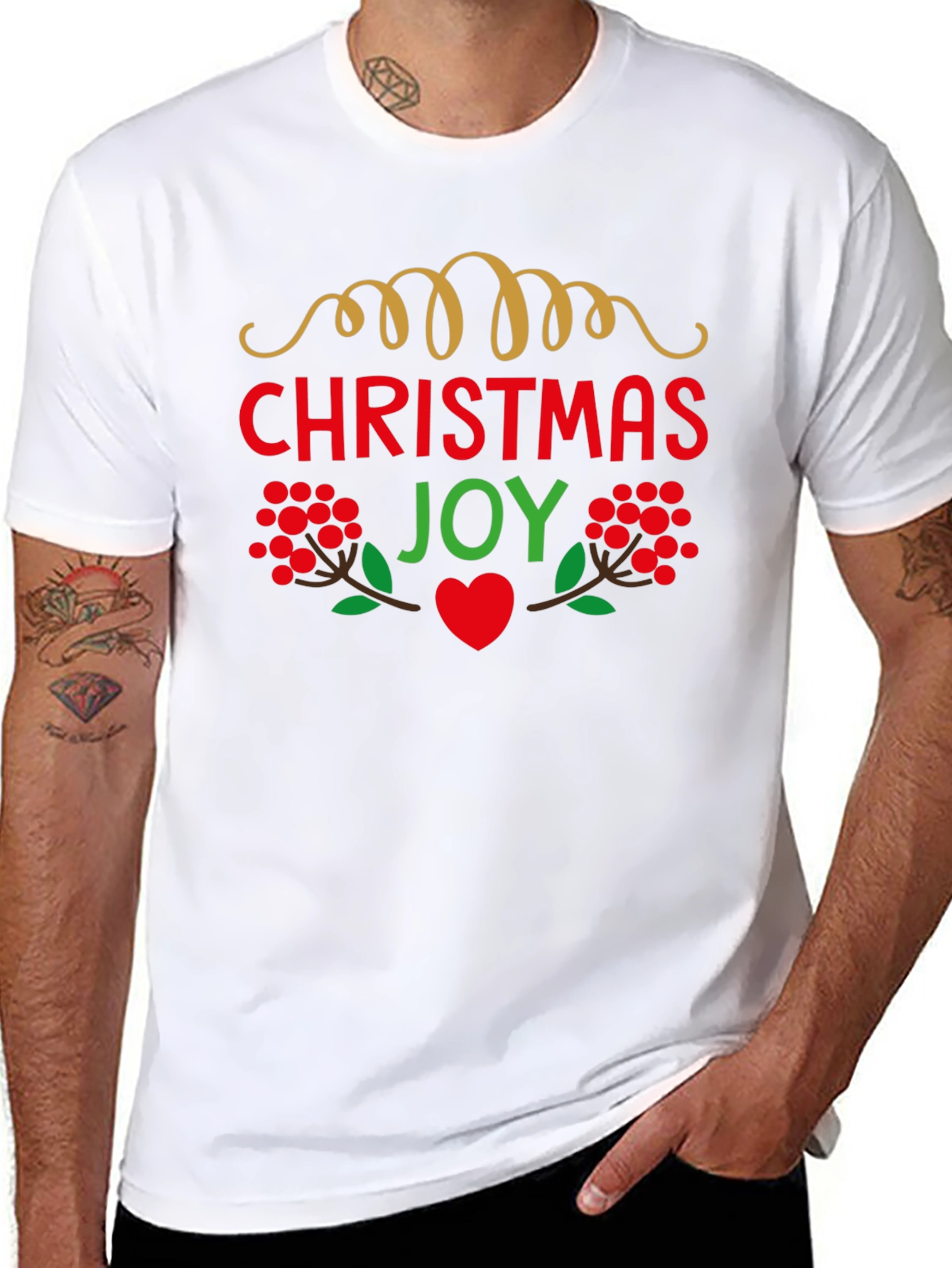Christmas Joy Graphic Tee - 8