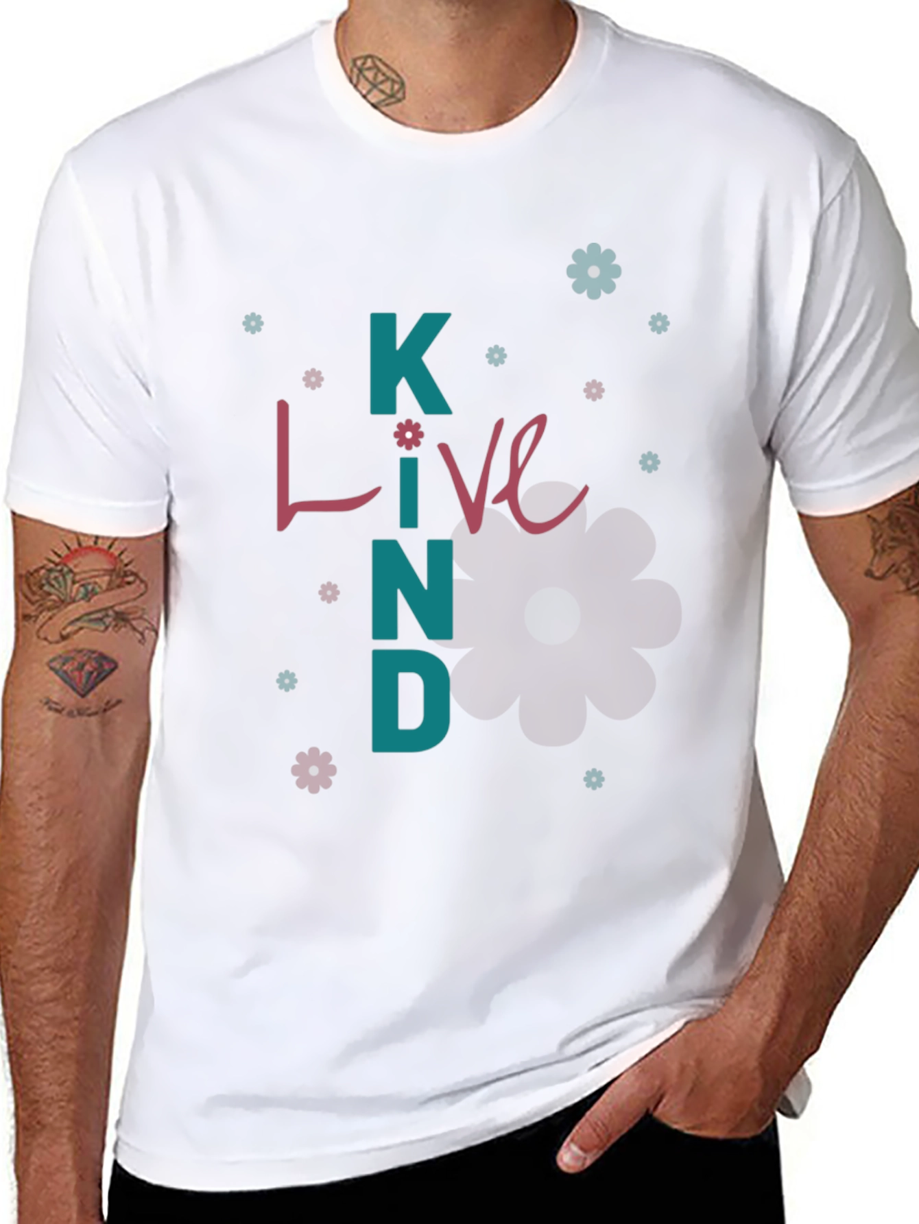 Black Kind Live ND T-Shirt - Unisex view 8