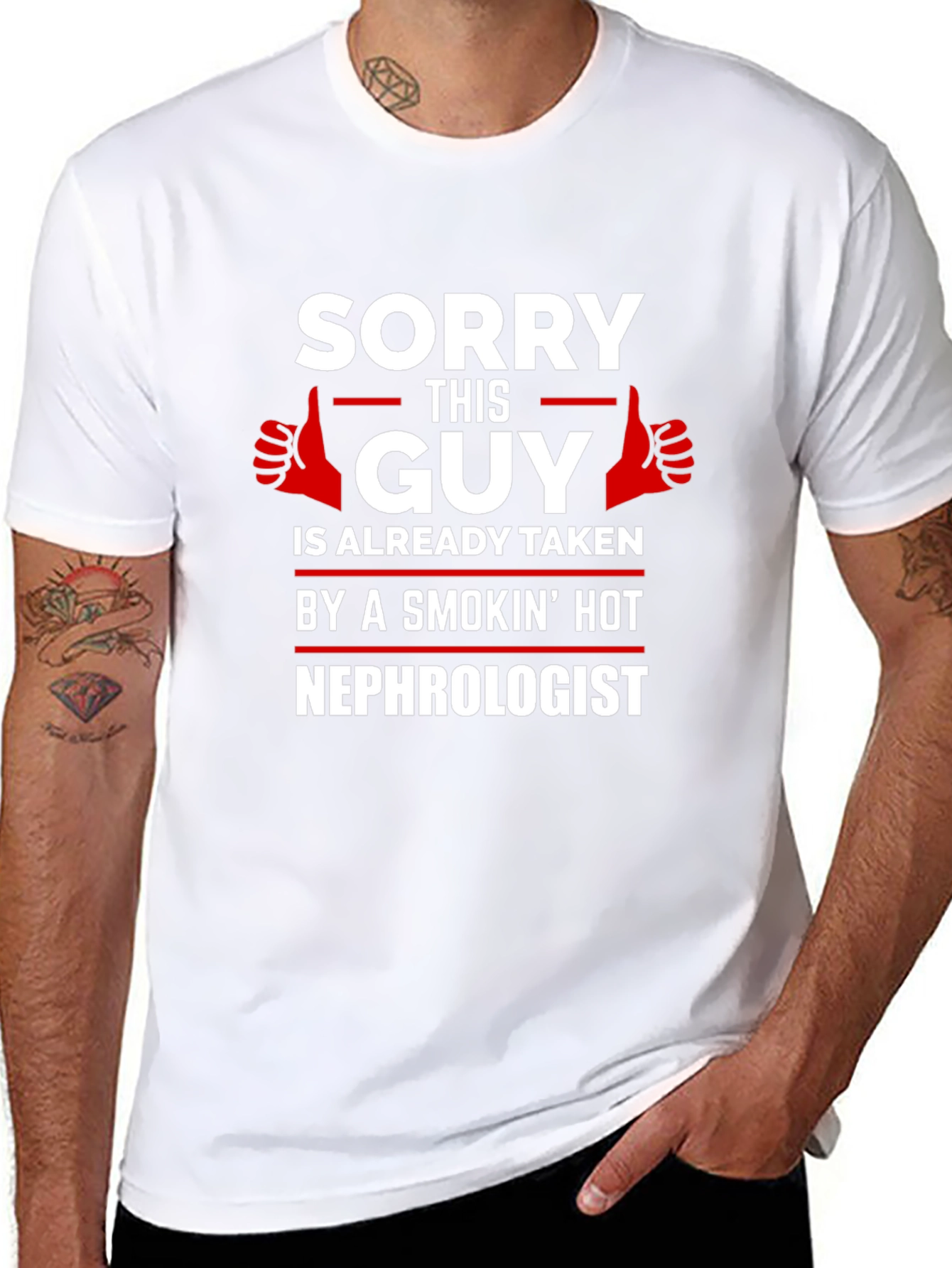 Sorry This Guy is Taken T-Shirt - 8