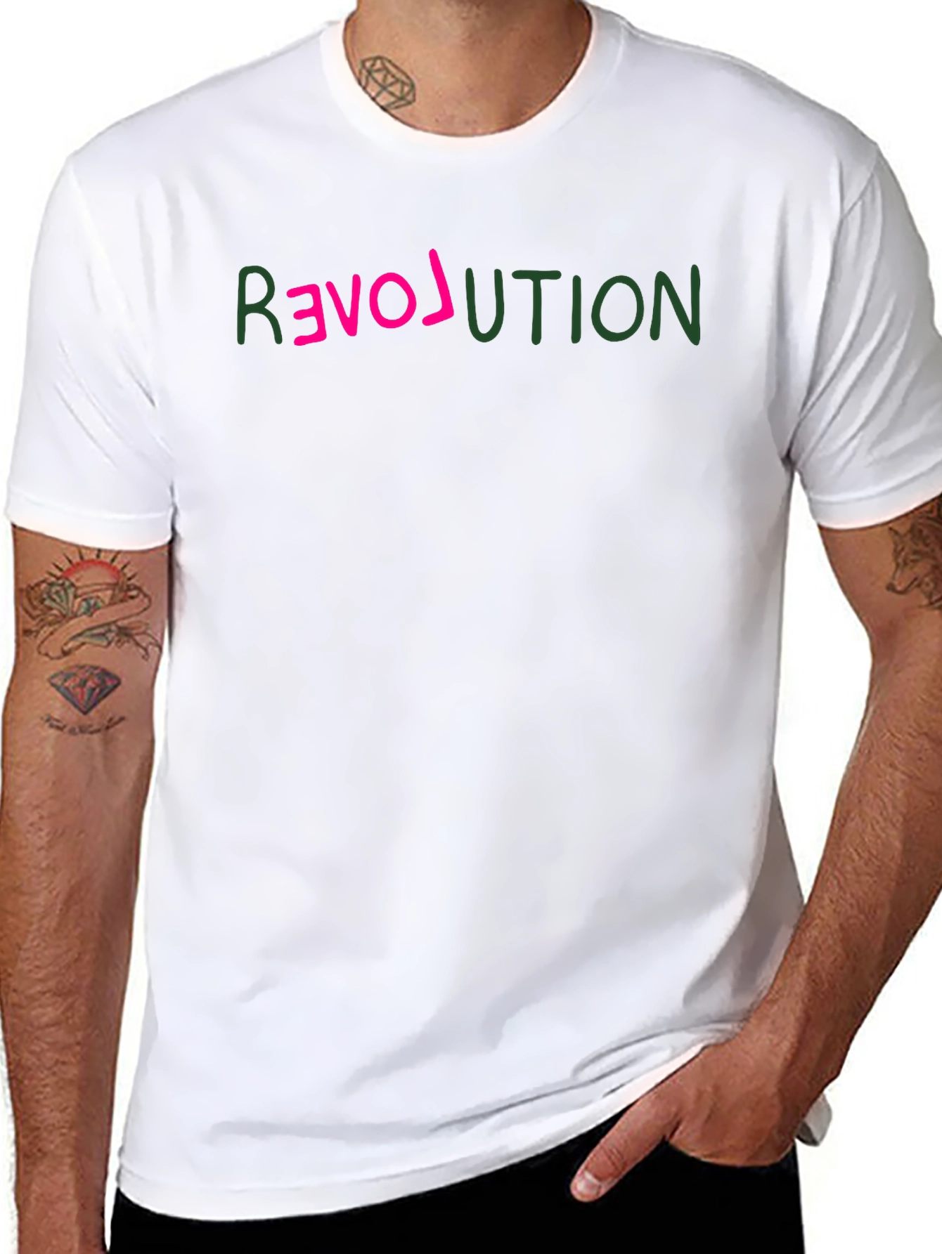 Black Revolution T-Shirt: Stylish Graphic Tee view 8