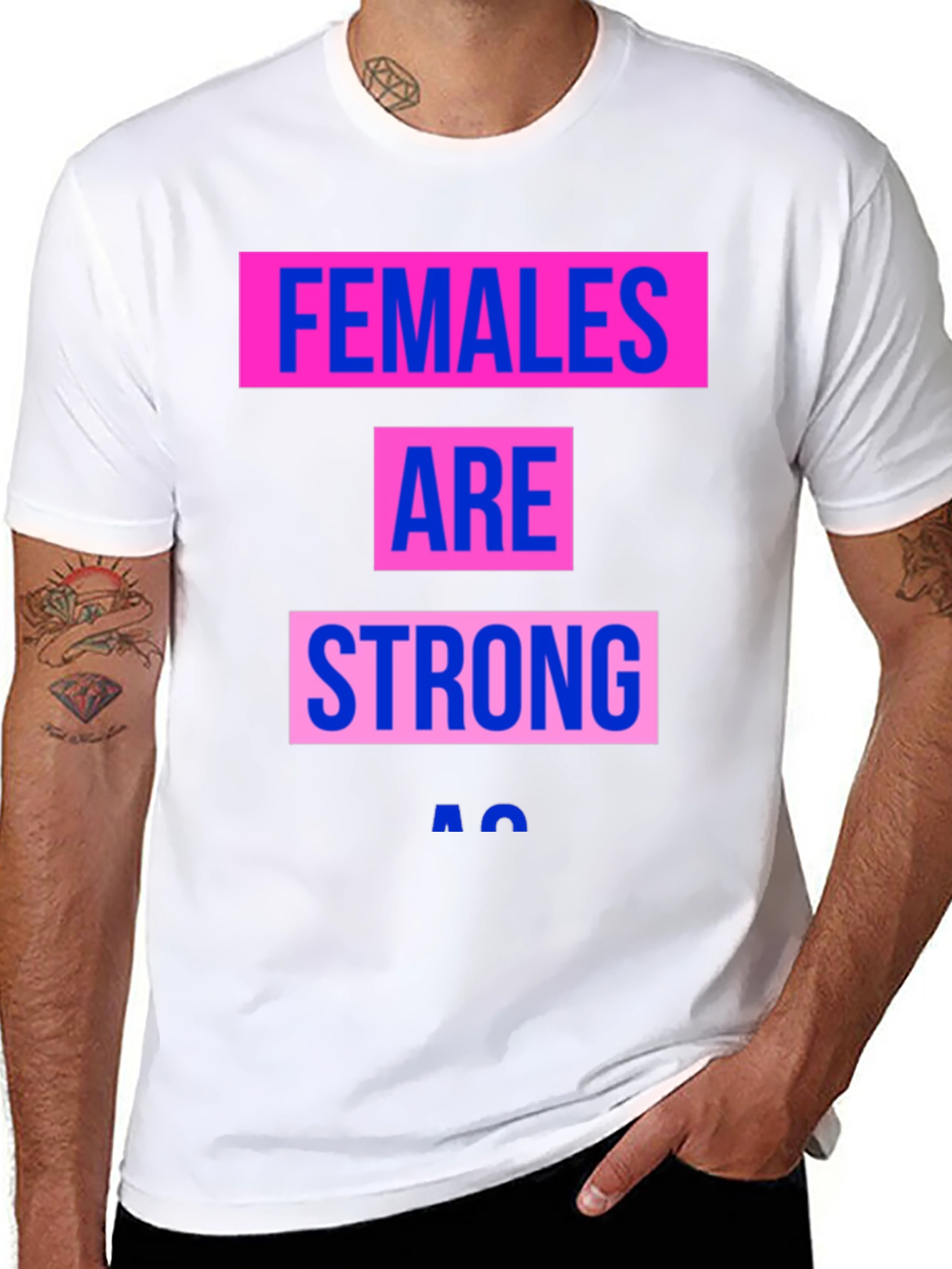 Black Females Are Strong T-Shirt - Empowering Graphic Tee view 8