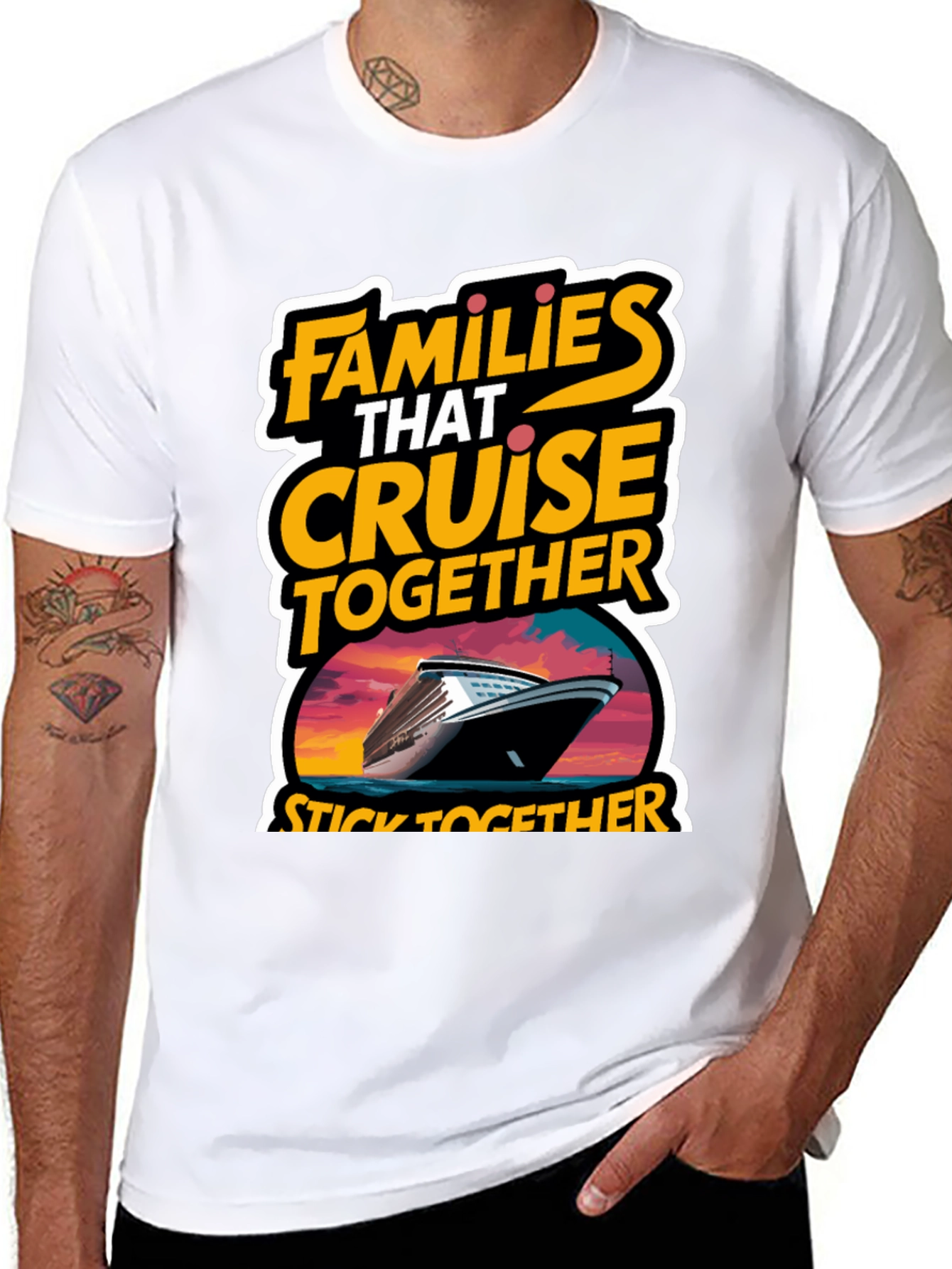 Families That Cruise Together T-Shirt - 8