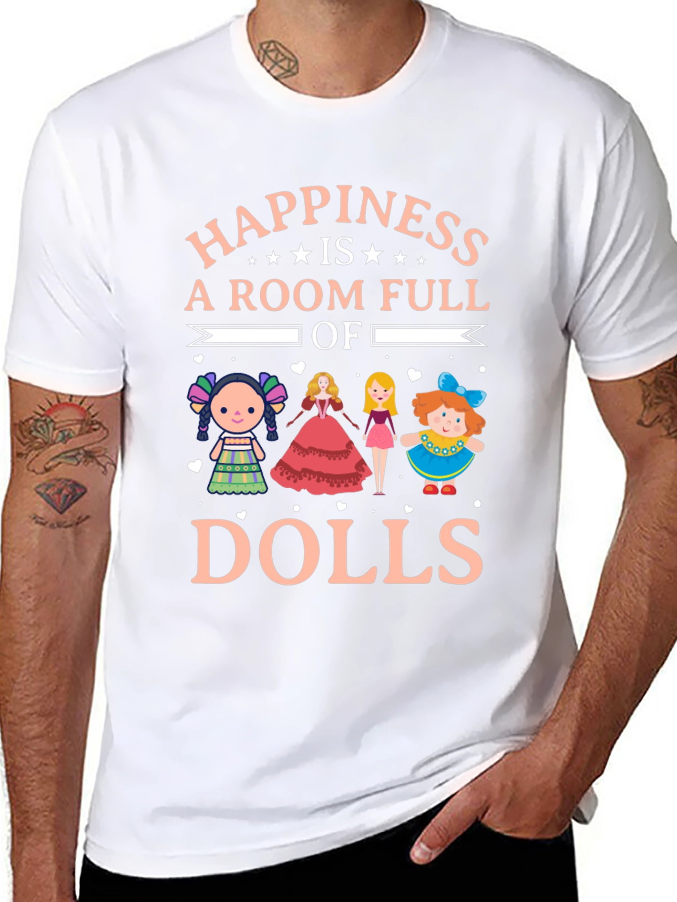 Black Happiness is Dolls T-Shirt view 8
