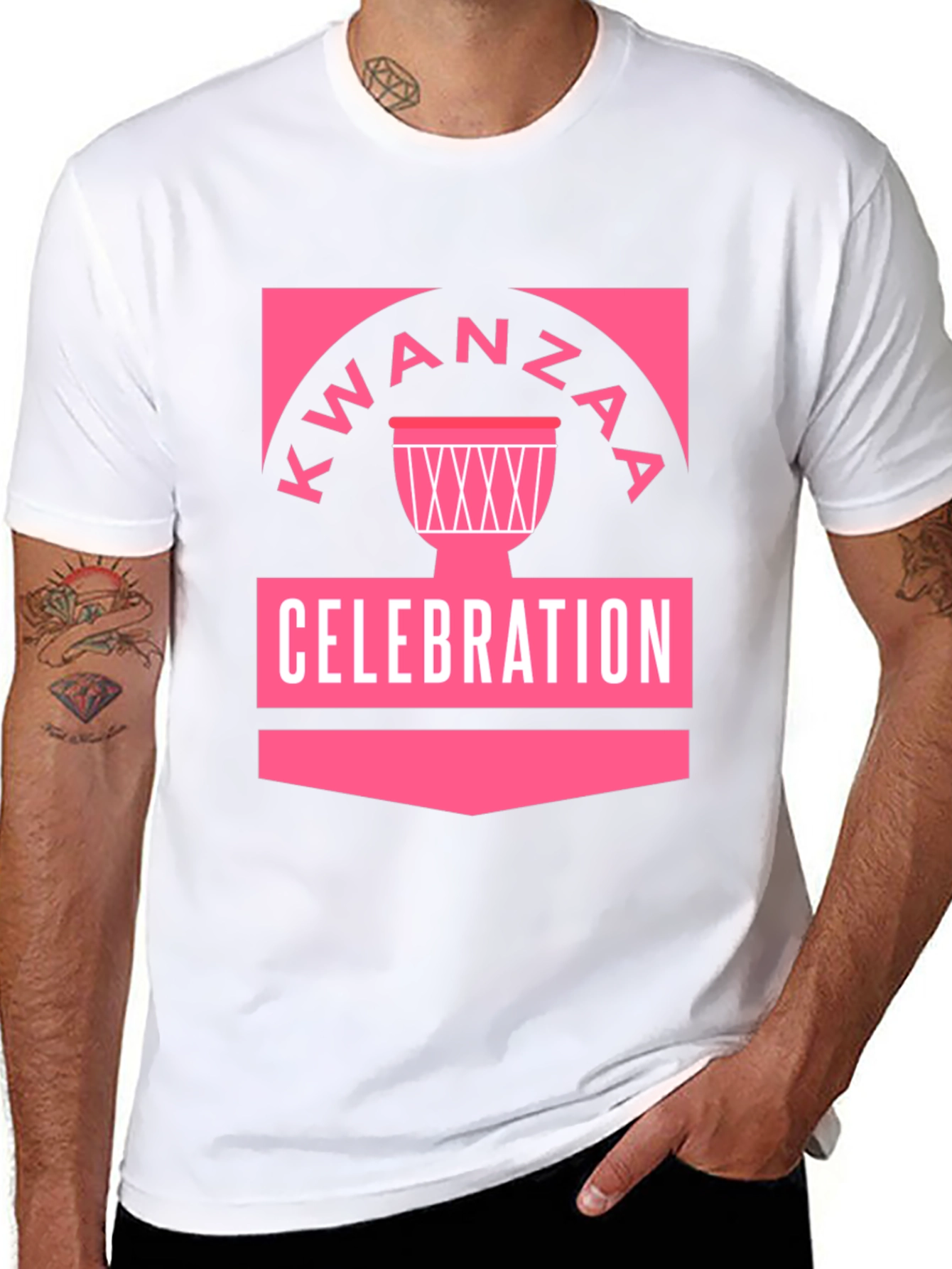 Kwanzaa Celebration Graphic T-Shirt - 8