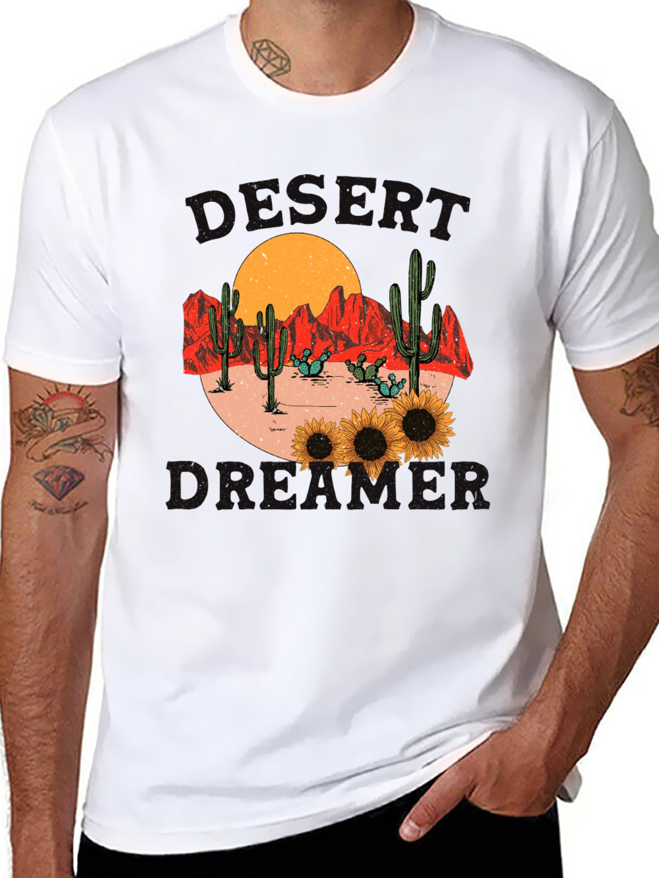 Black Desert Dreamer Graphic Tee view 8