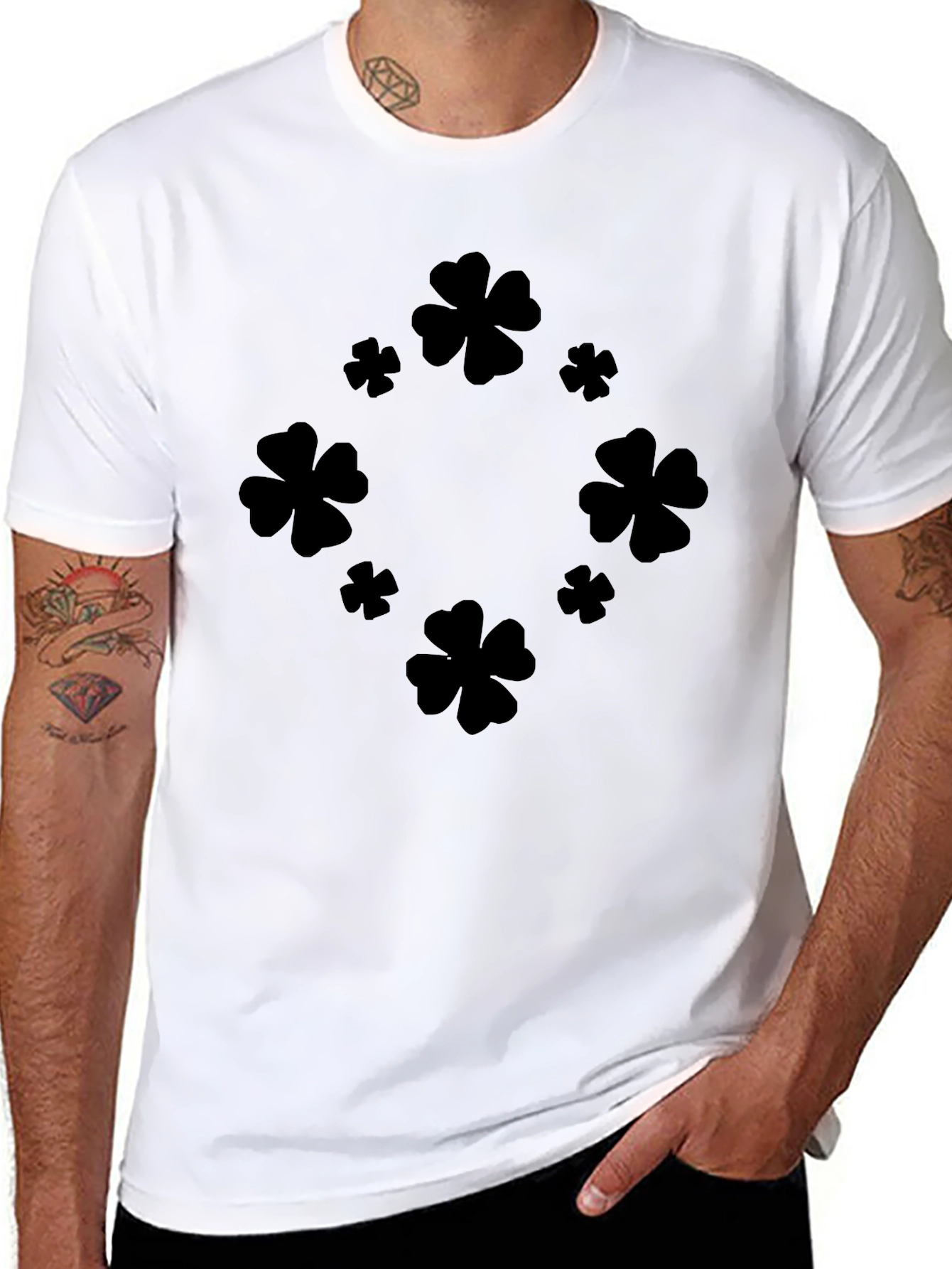 Black Clover Graphic Tee - Black view 8