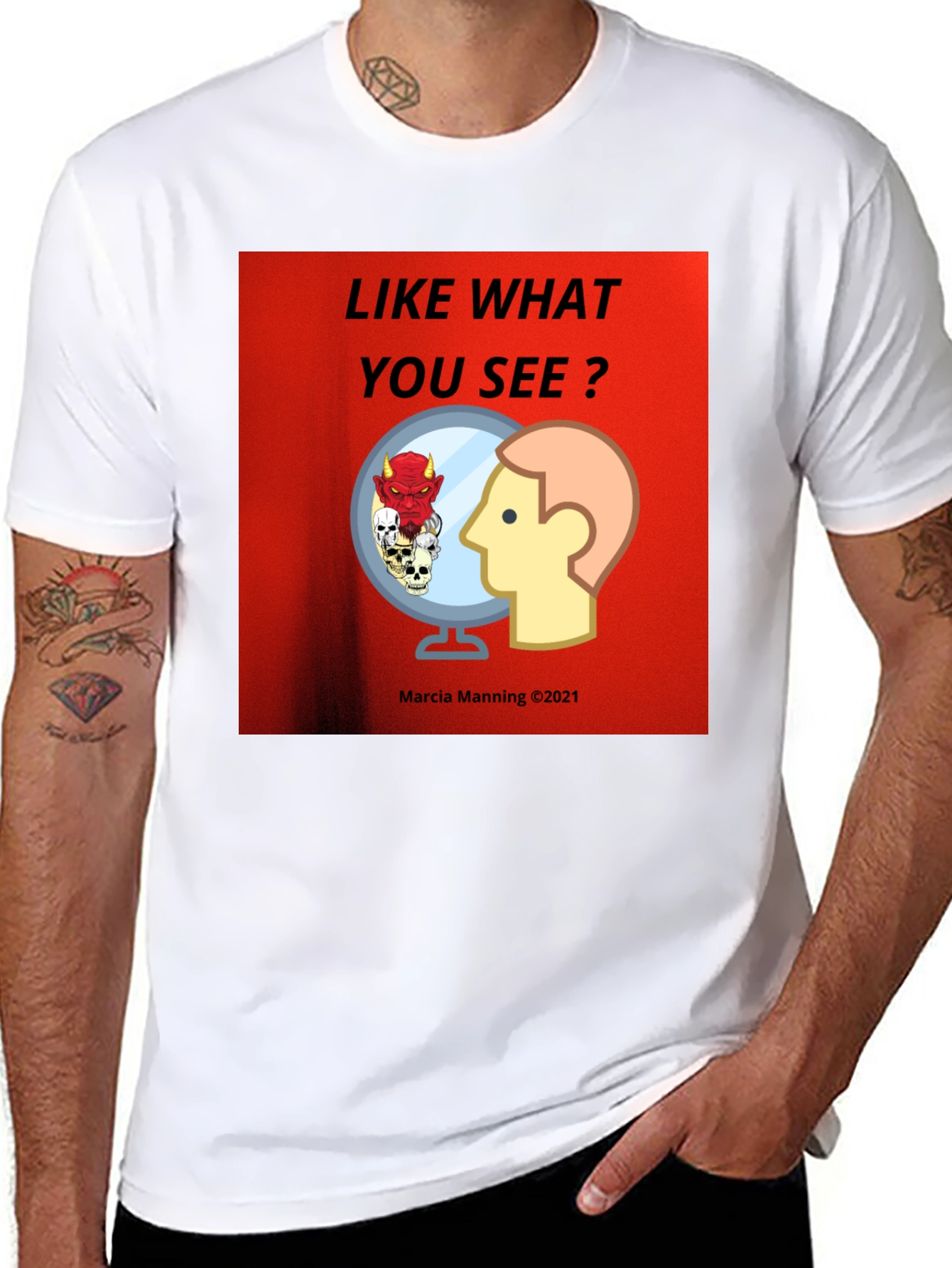 Black Like What You See? Graphic Tee view 8