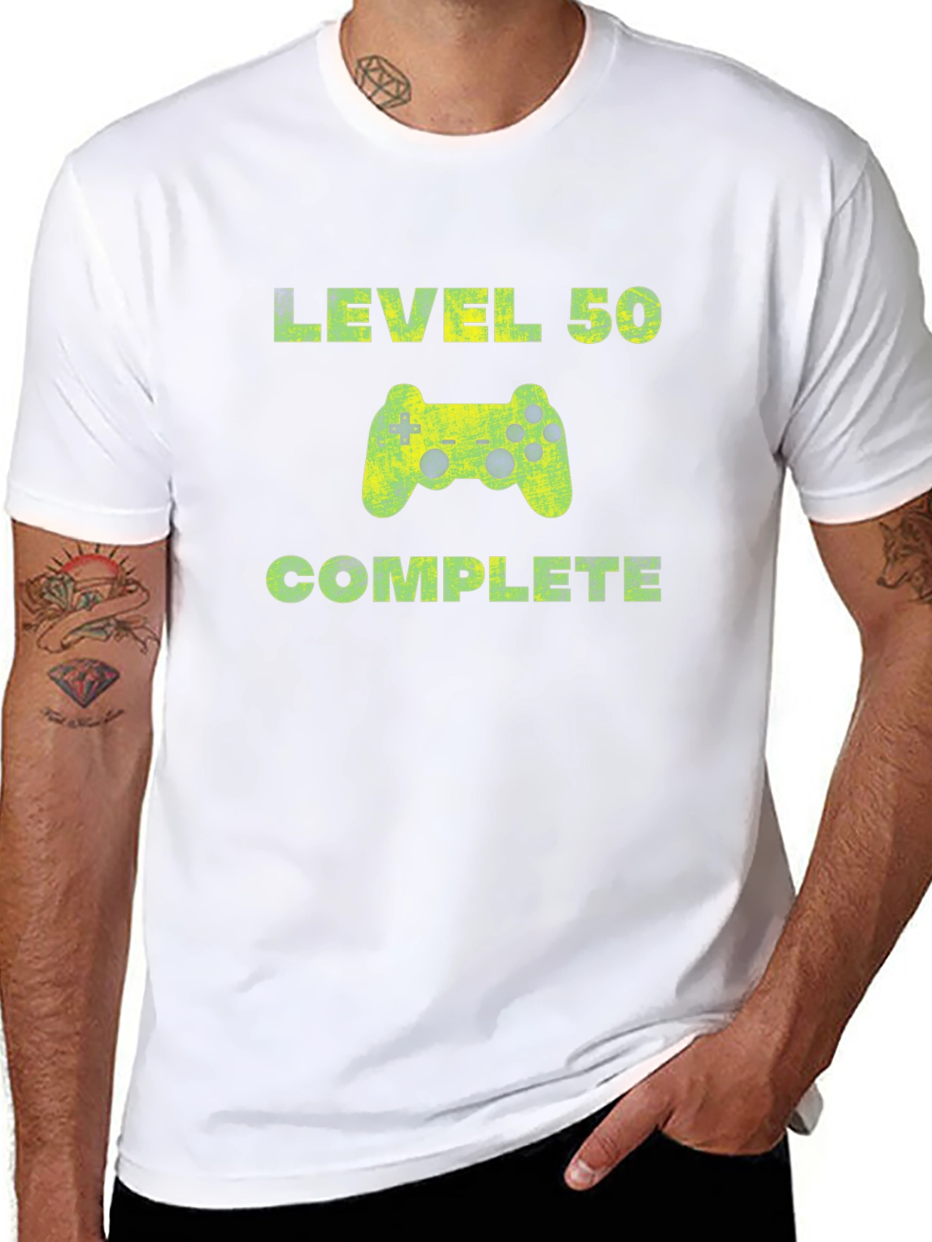 Black Level 50 Complete Gamer T-Shirt - Black view 8
