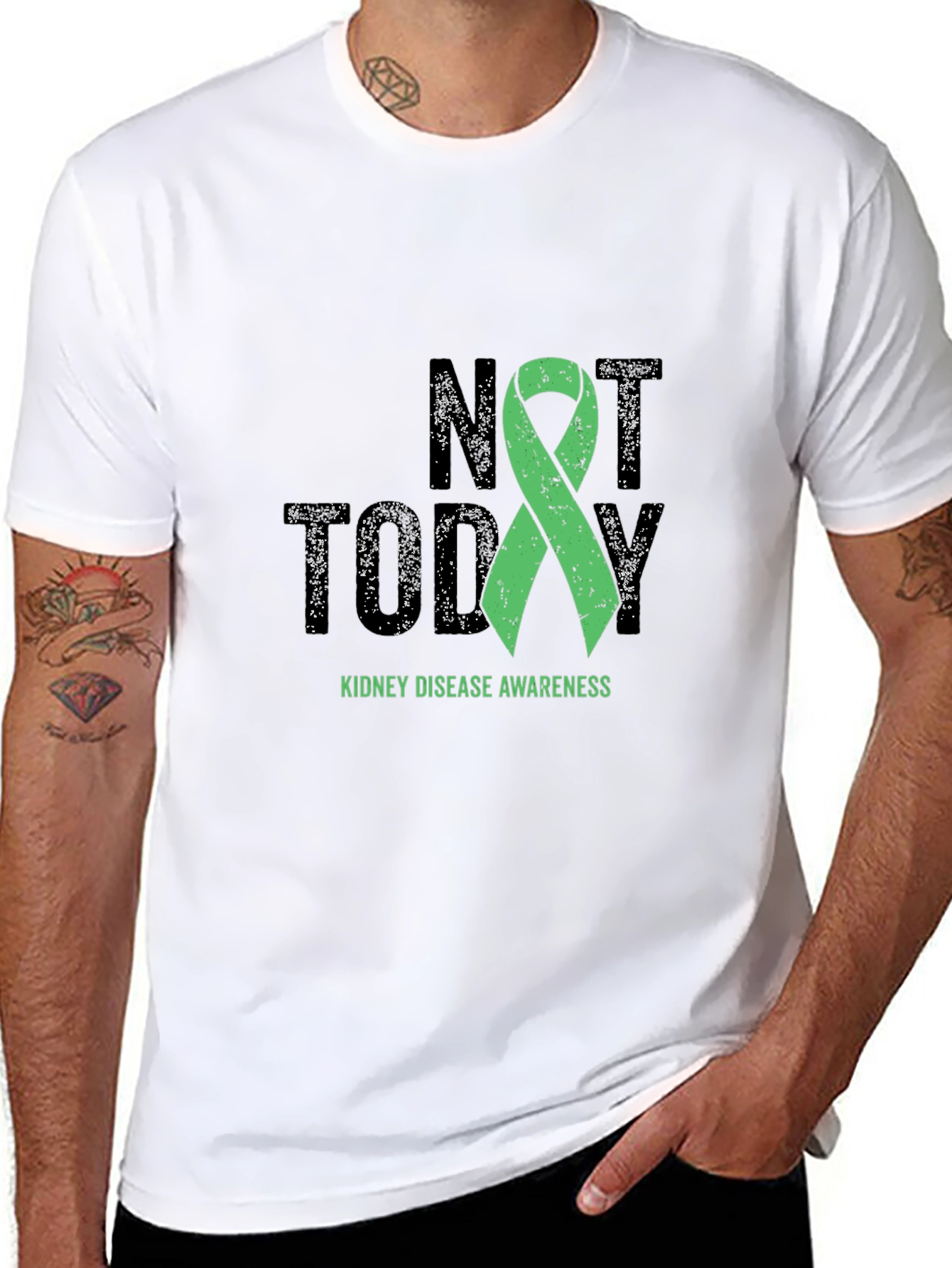 Kidney Disease Awareness Graphic T-Shirt - 8