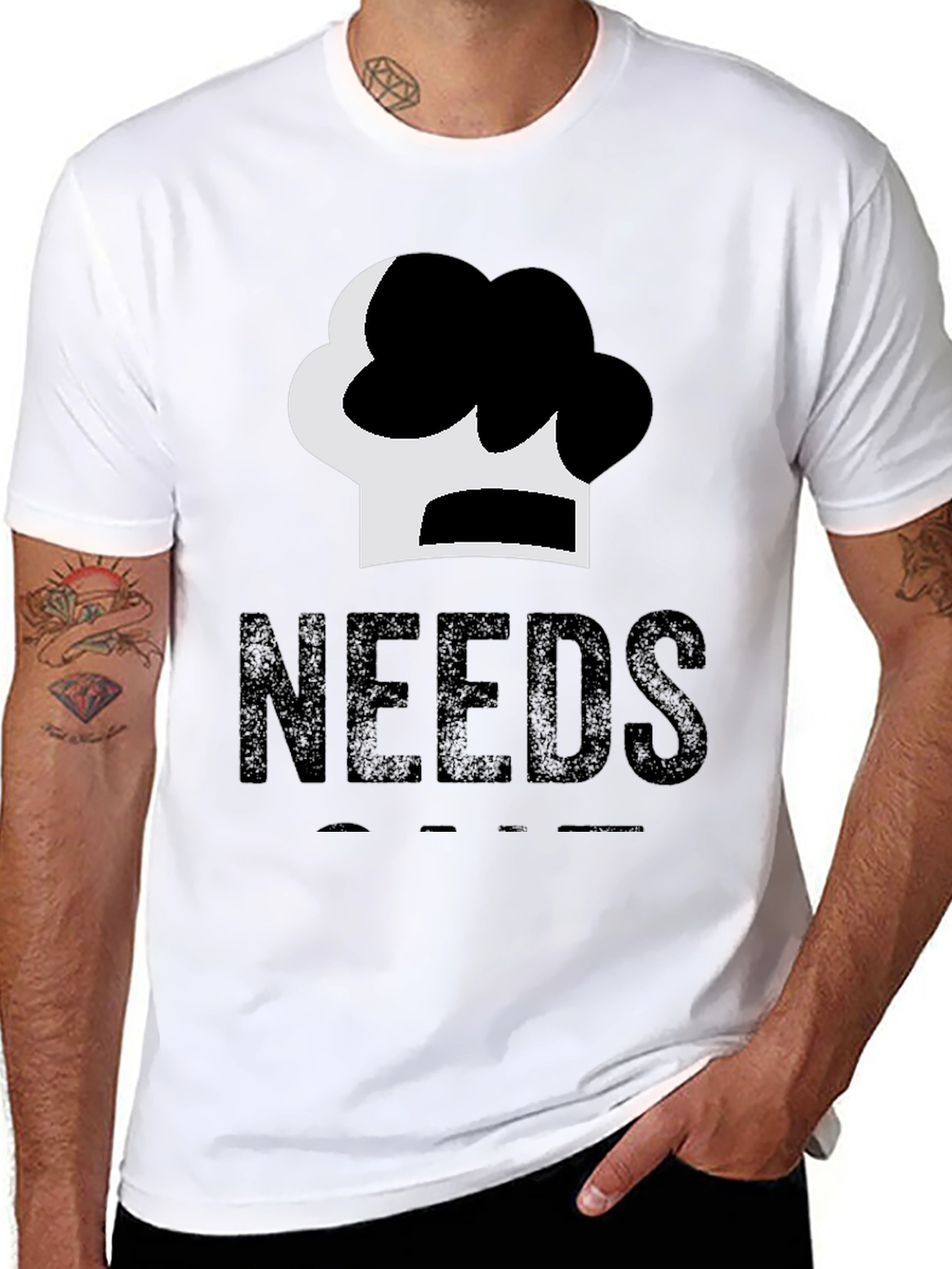Black Needs More Spices Black T-Shirt view 8