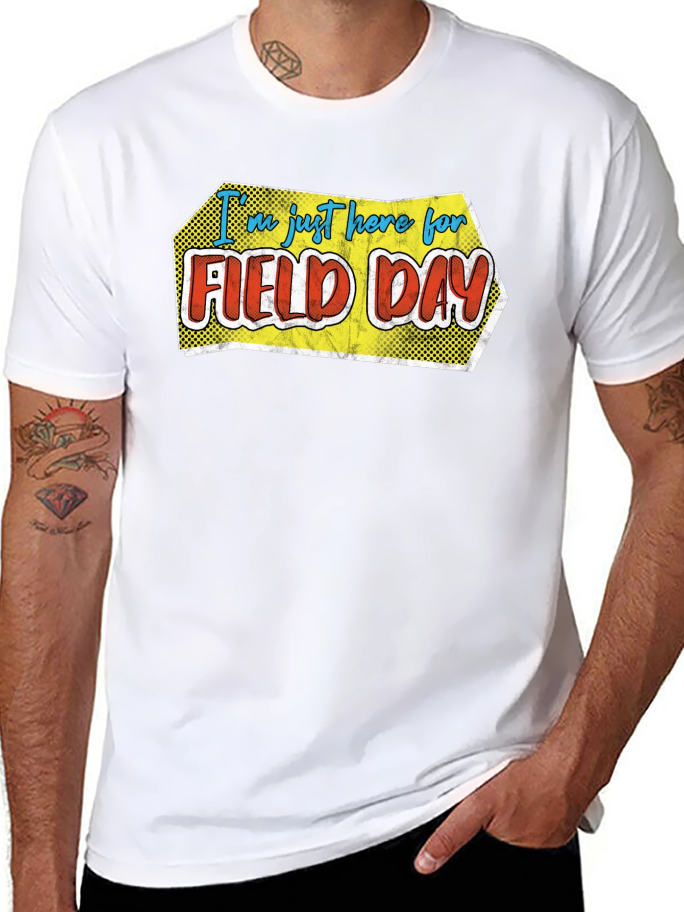 Black Field Day T-Shirt - Fun Event Tee view 8