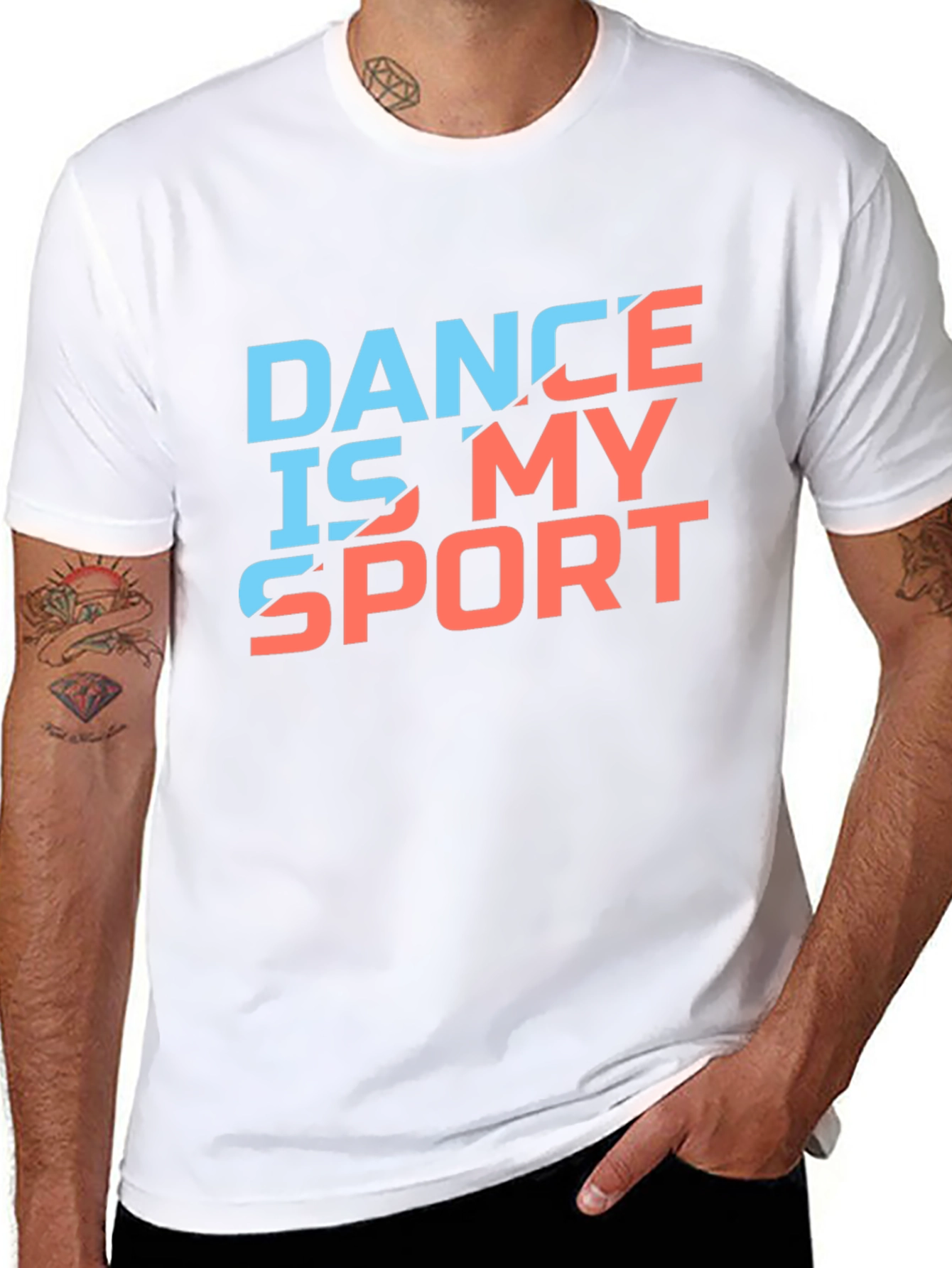 Black Dance is My Sport T-Shirt - Stylish Cotton Tee view 8
