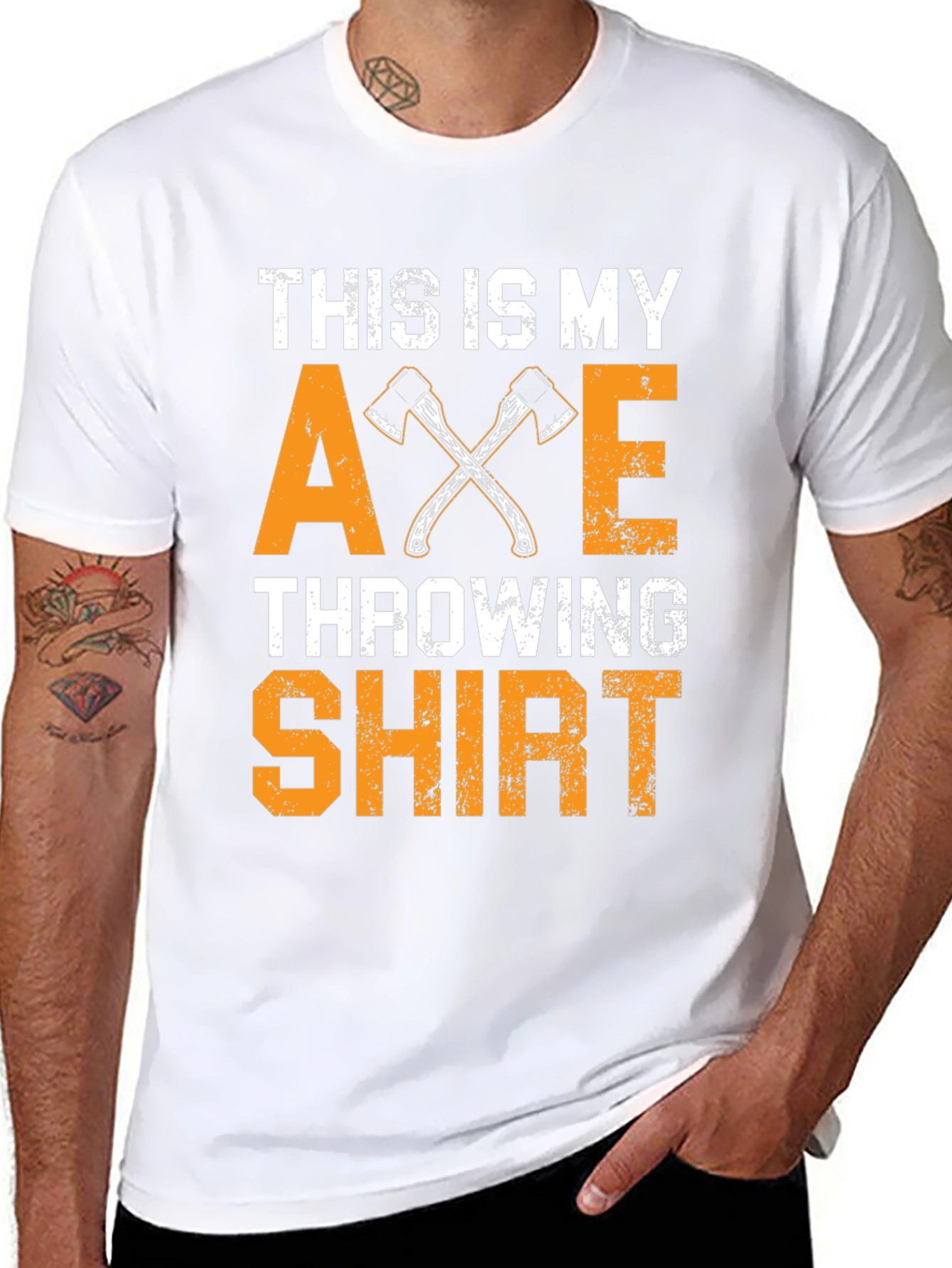 Black Axe Throwing T-Shirt: This Is My Shirt view 8