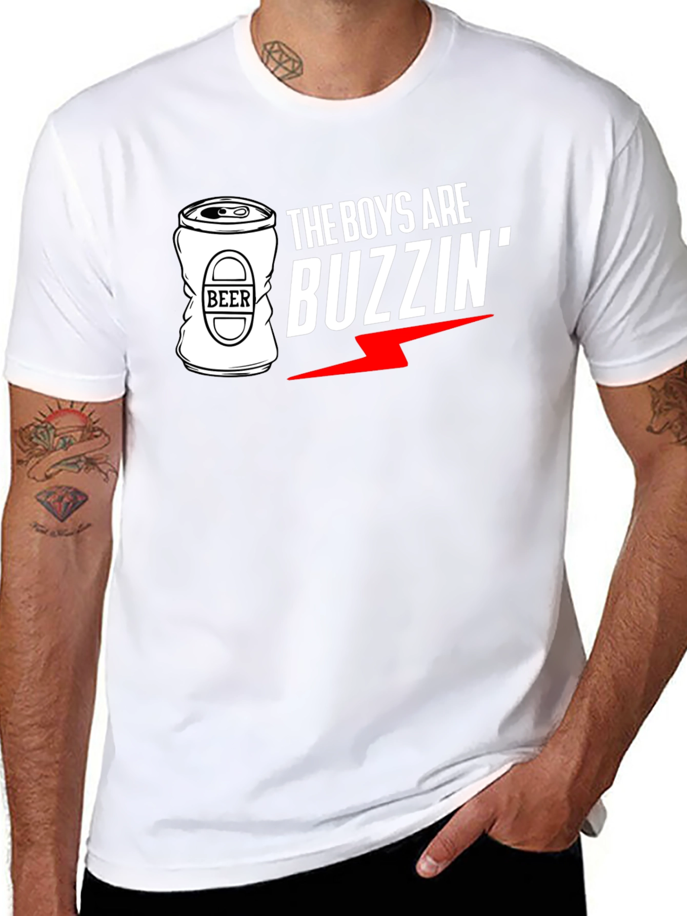 The Boys are Buzzin' Beer Graphic Tee - 8