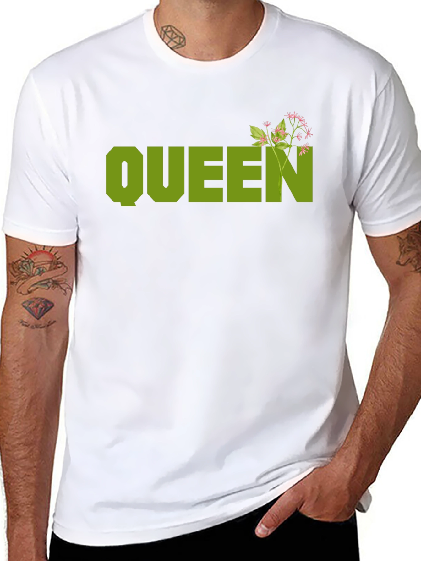 Black Queen Graphic Tee - Stylish Black T-Shirt view 8