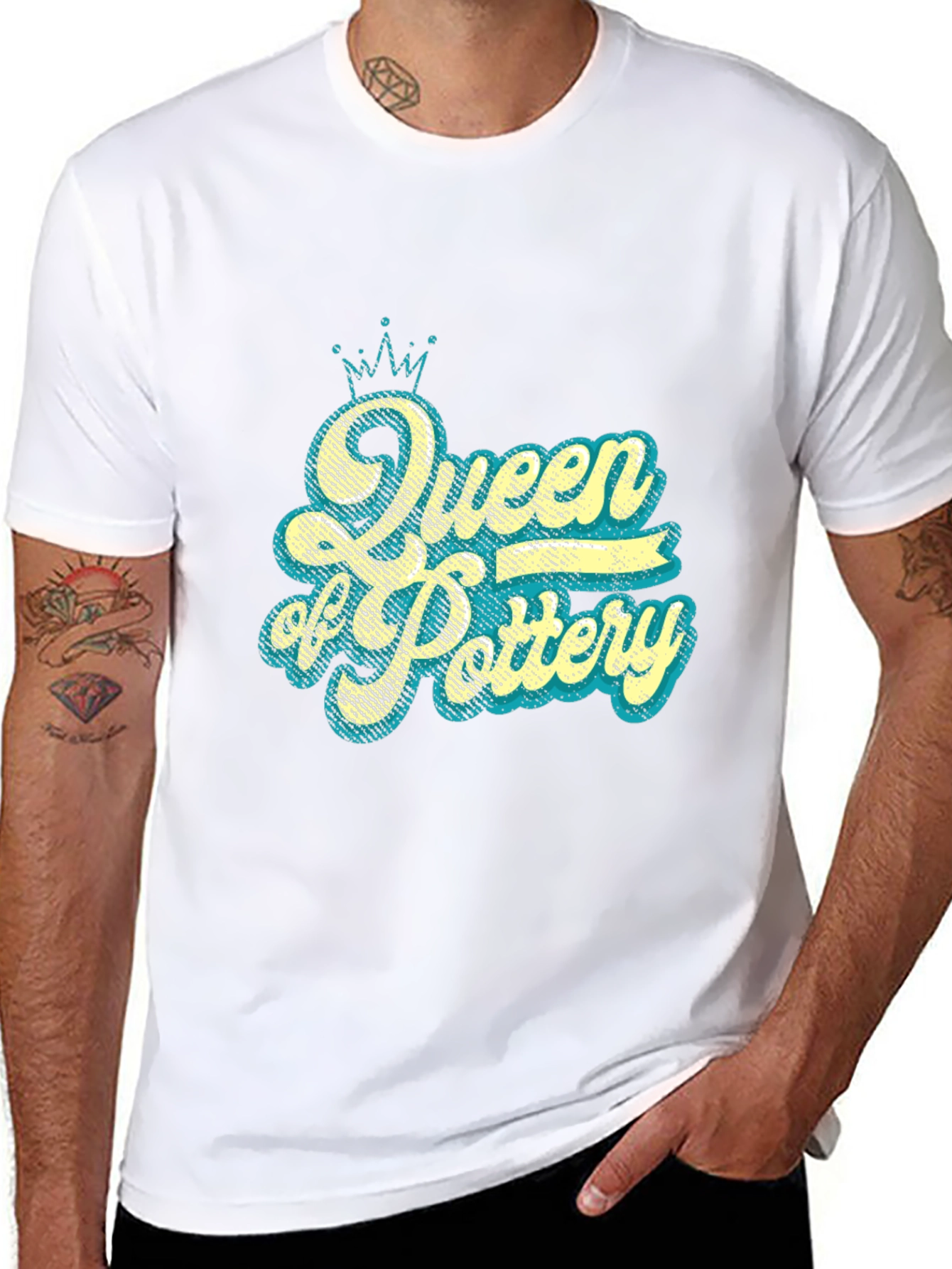 Queen of Pottery T-Shirt - Stylish Graphic Tee for Pottery Lovers - 8