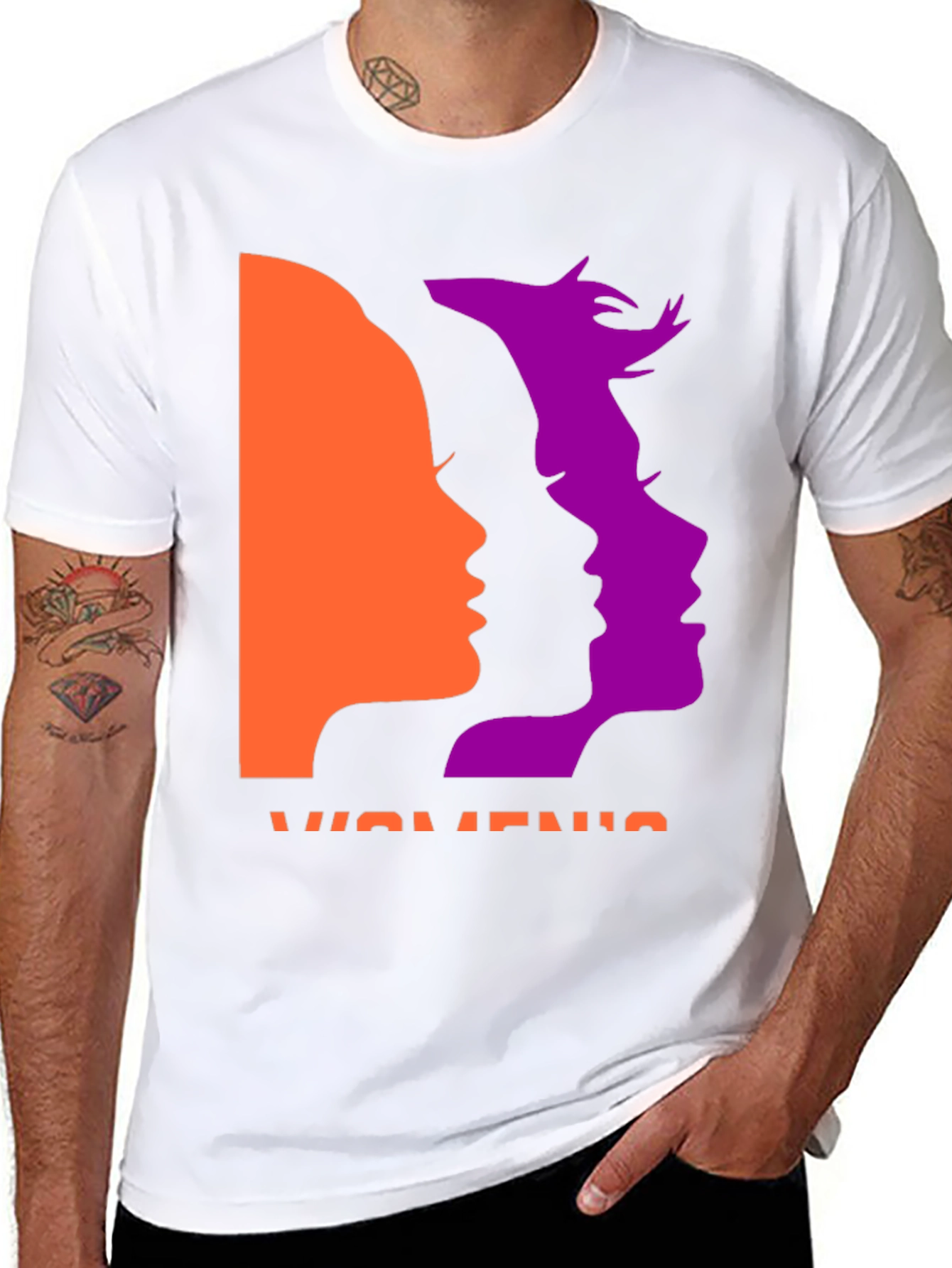 Black Women's Rights Graphic T-Shirt view 8