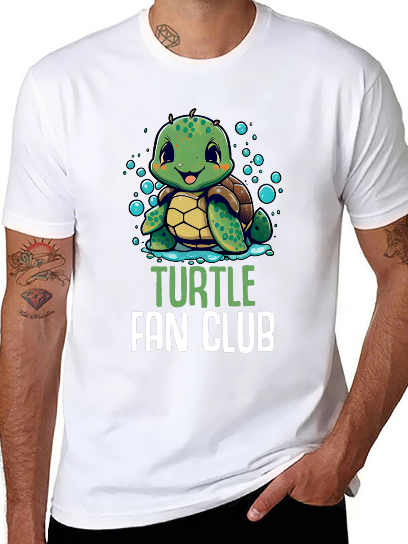 Black Turtle Fan Club T-Shirt view 8
