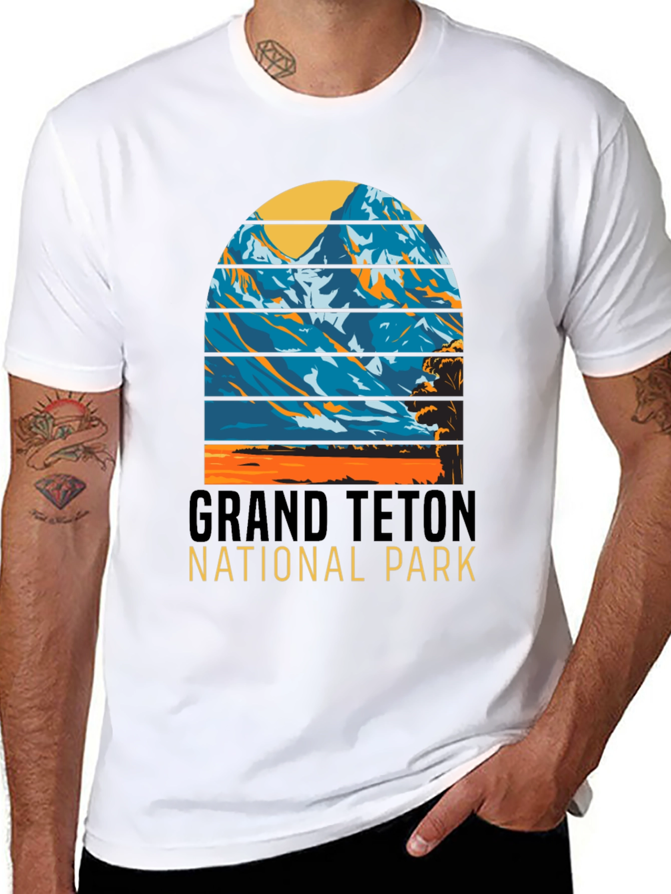 Grand Teton National Park Graphic Tee - 8
