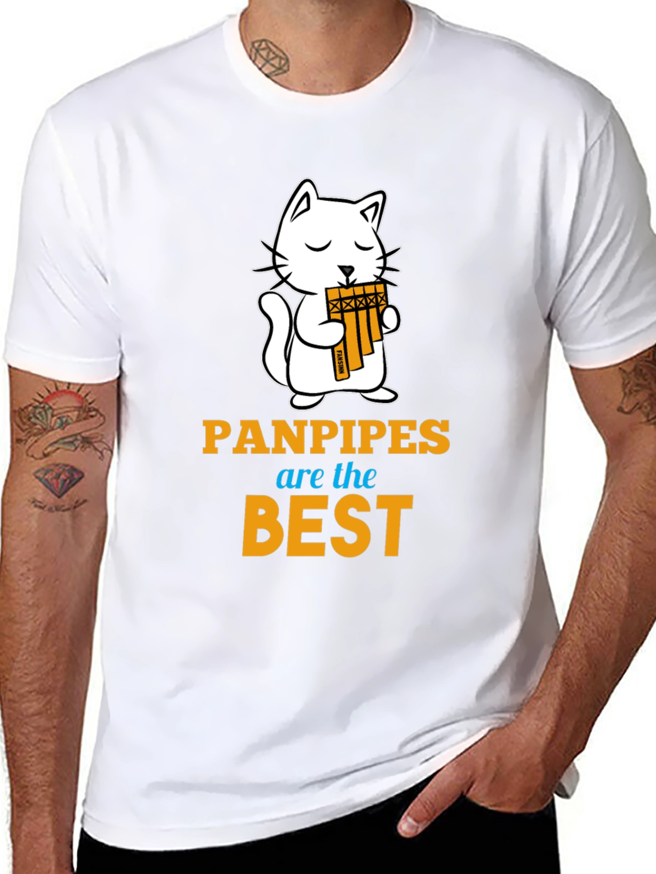 Black Panpipes are the BEST T-Shirt view 8