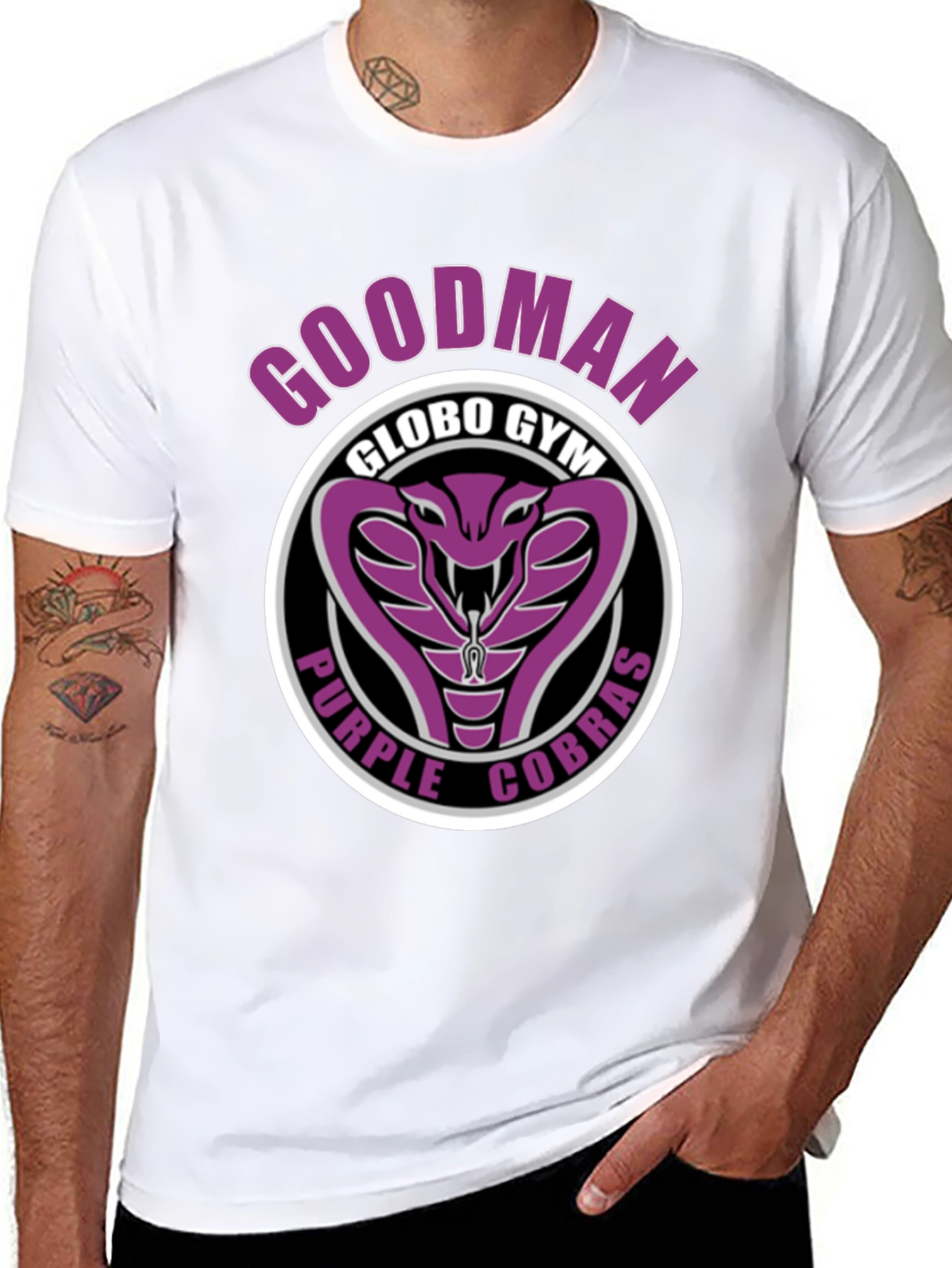 Goodman Globo Gym Purple Cobras T-Shirt - 8