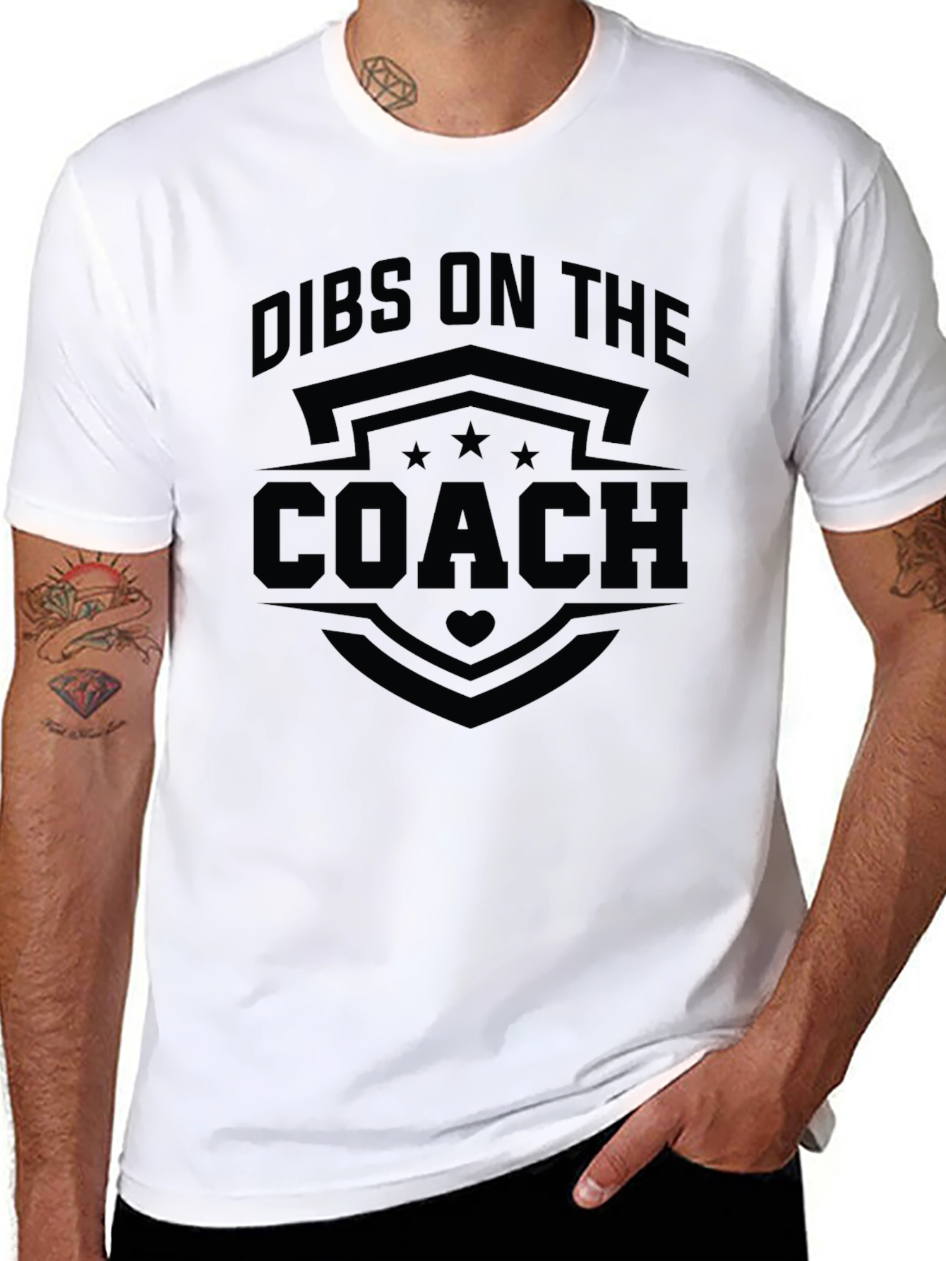 Black Dibs on the Coach Graphic Tee view 8