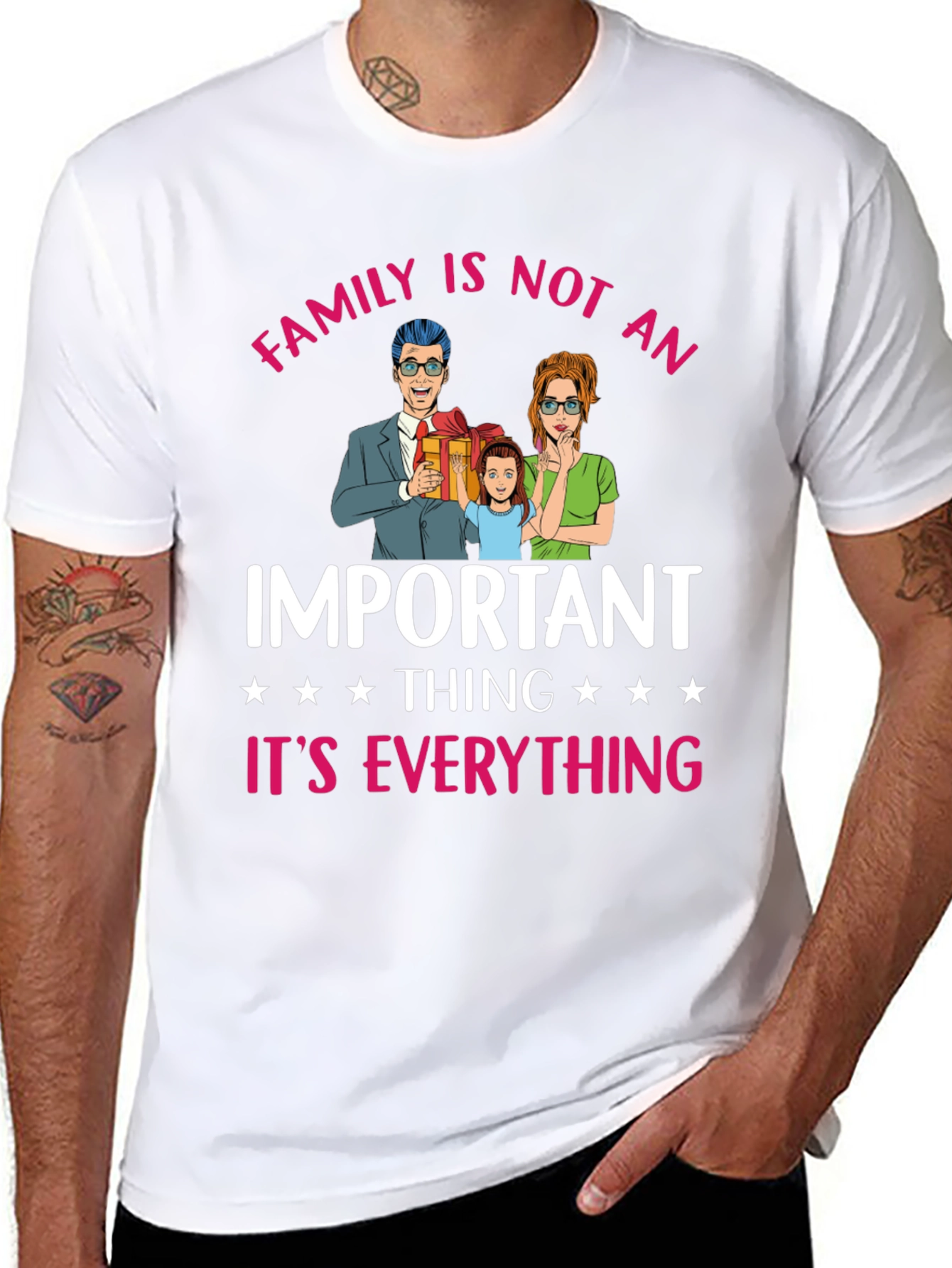 Black Family Is Everything Graphic Tee view 8