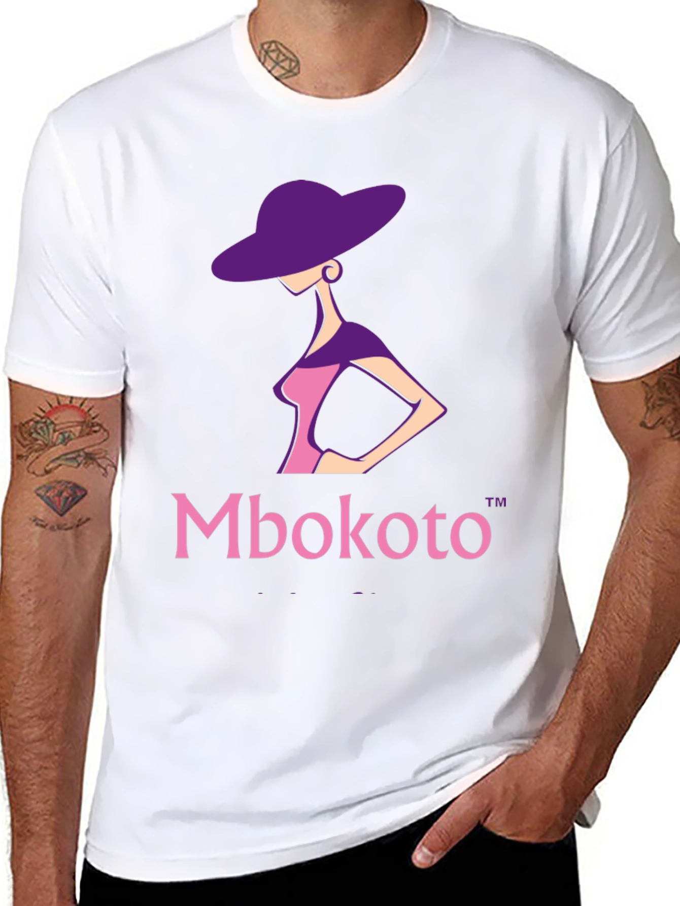Black Mbokoto Fashion T-Shirt - Stylish & Unique Design view 8