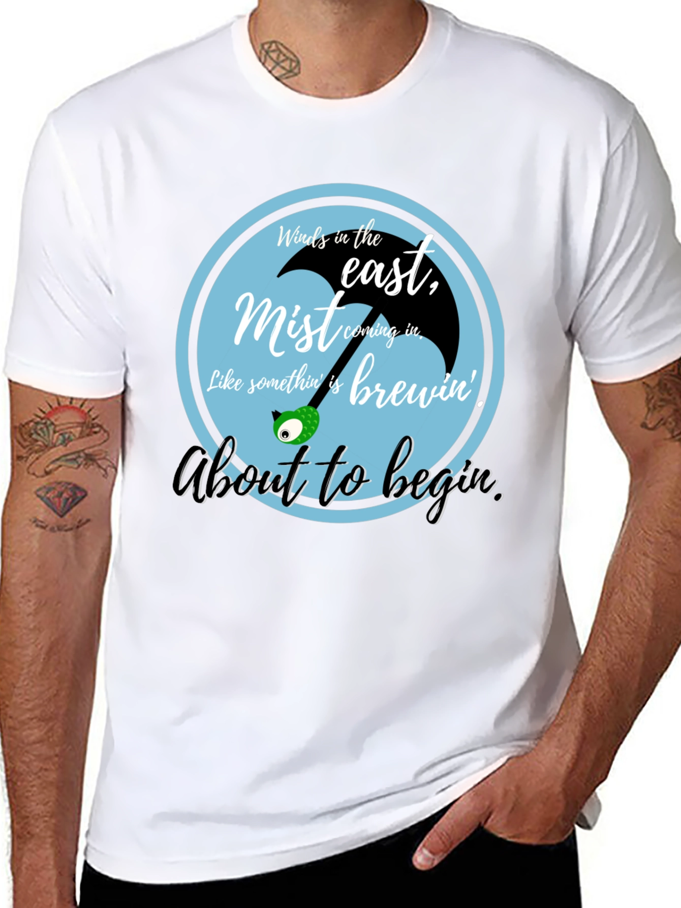 Black Winds in the East Graphic T-Shirt view 8