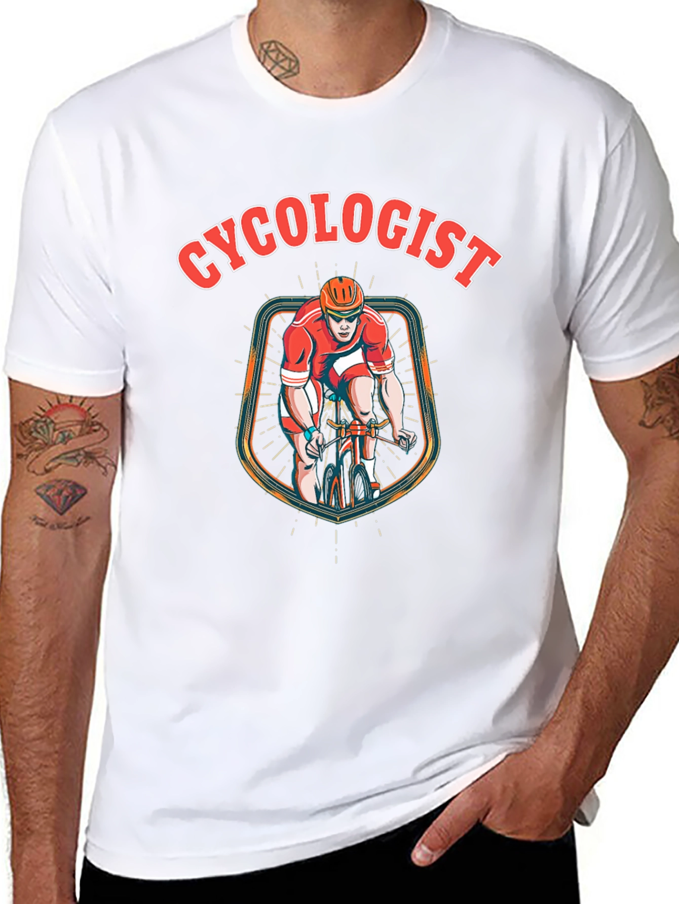 Black Cycologist Cycling T-Shirt - Ride in Style! view 8